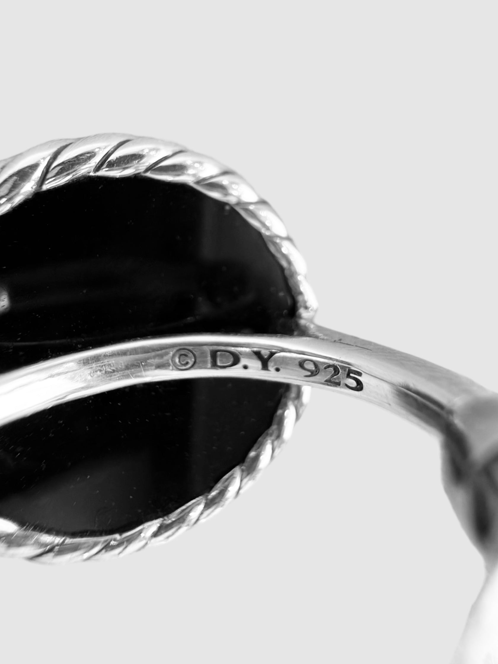 DY Elements Onyx Ring