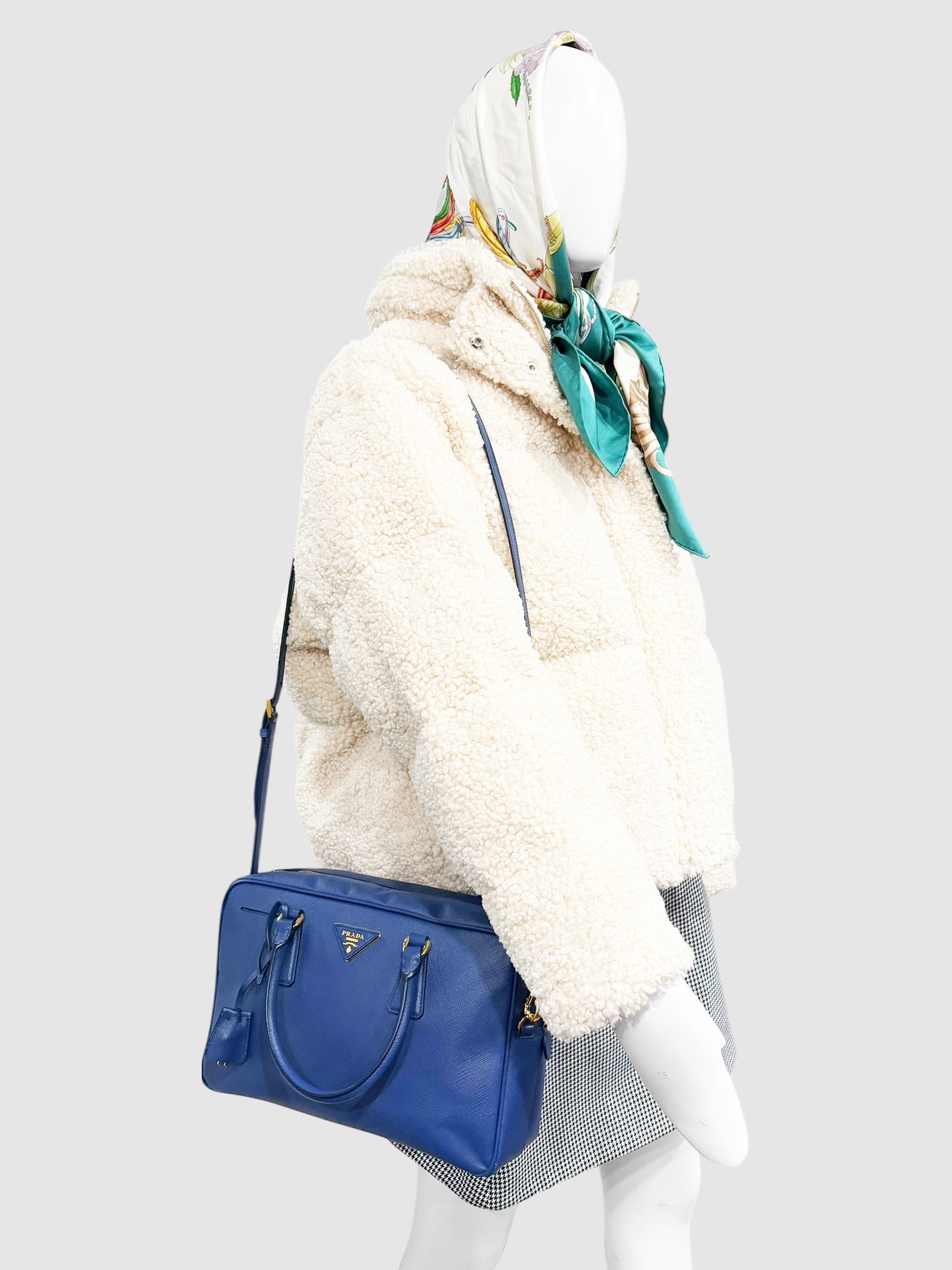 Saffiano Lux Handle Bag