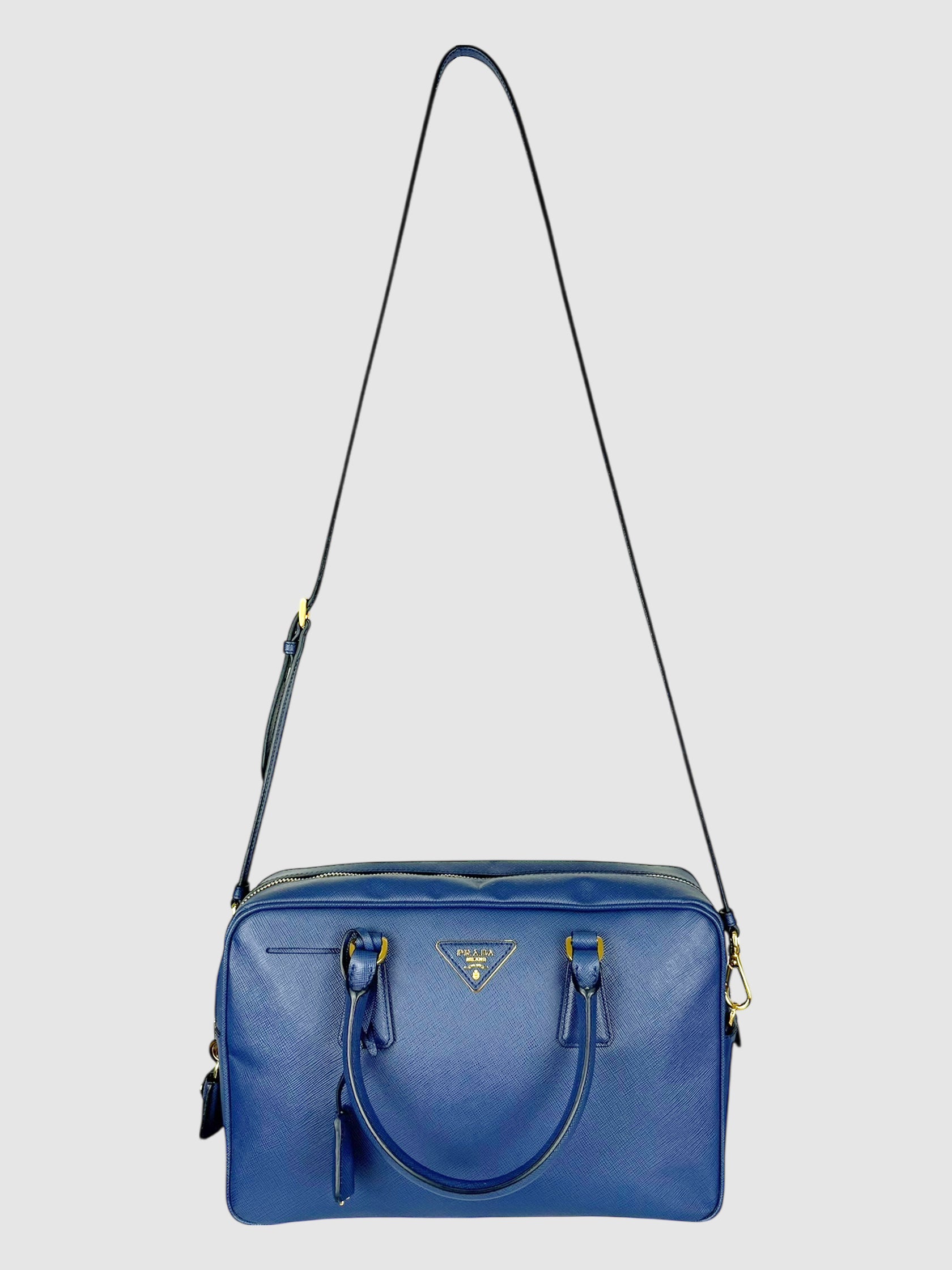 Saffiano Lux Handle Bag