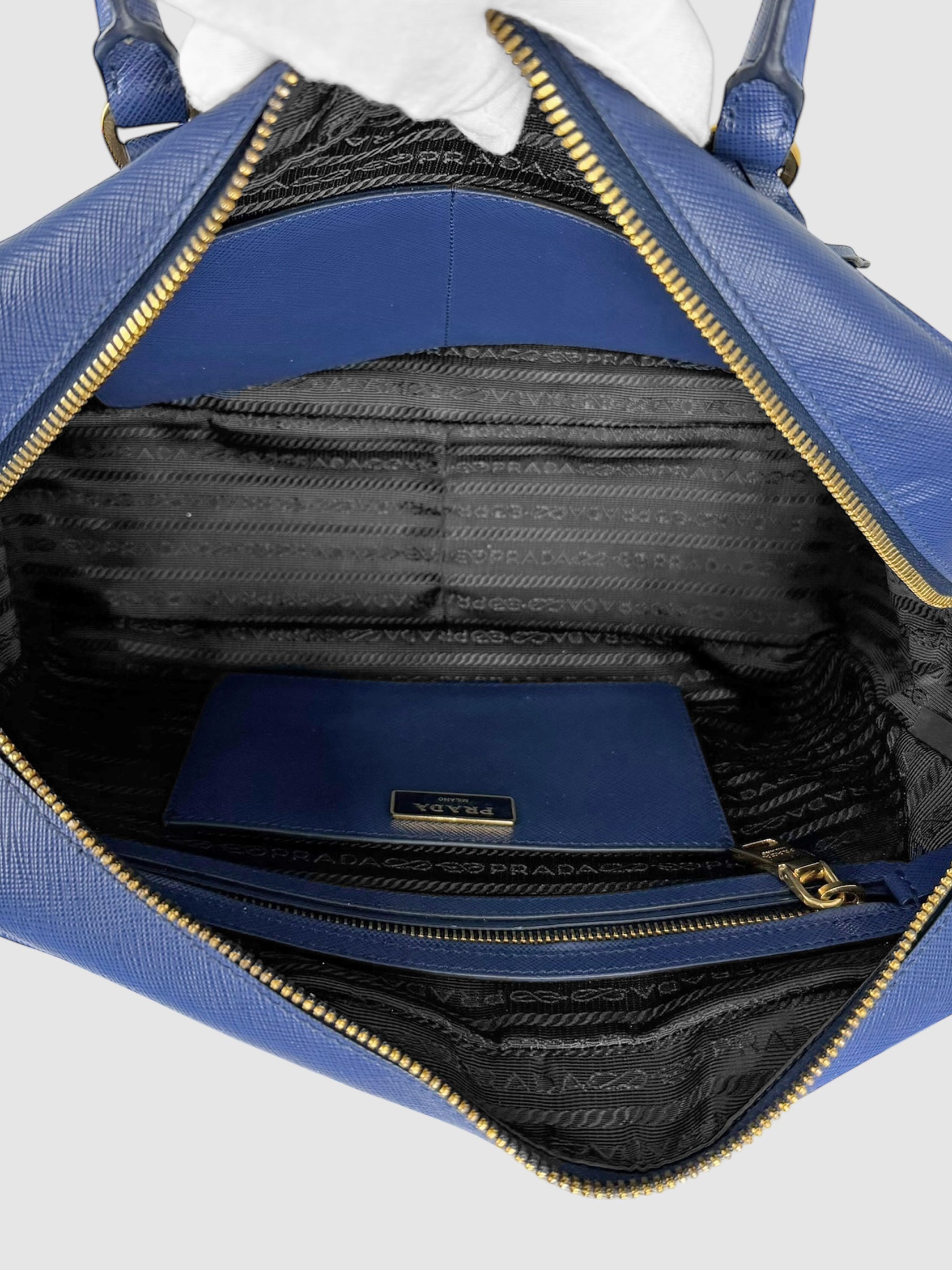 Saffiano Lux Handle Bag