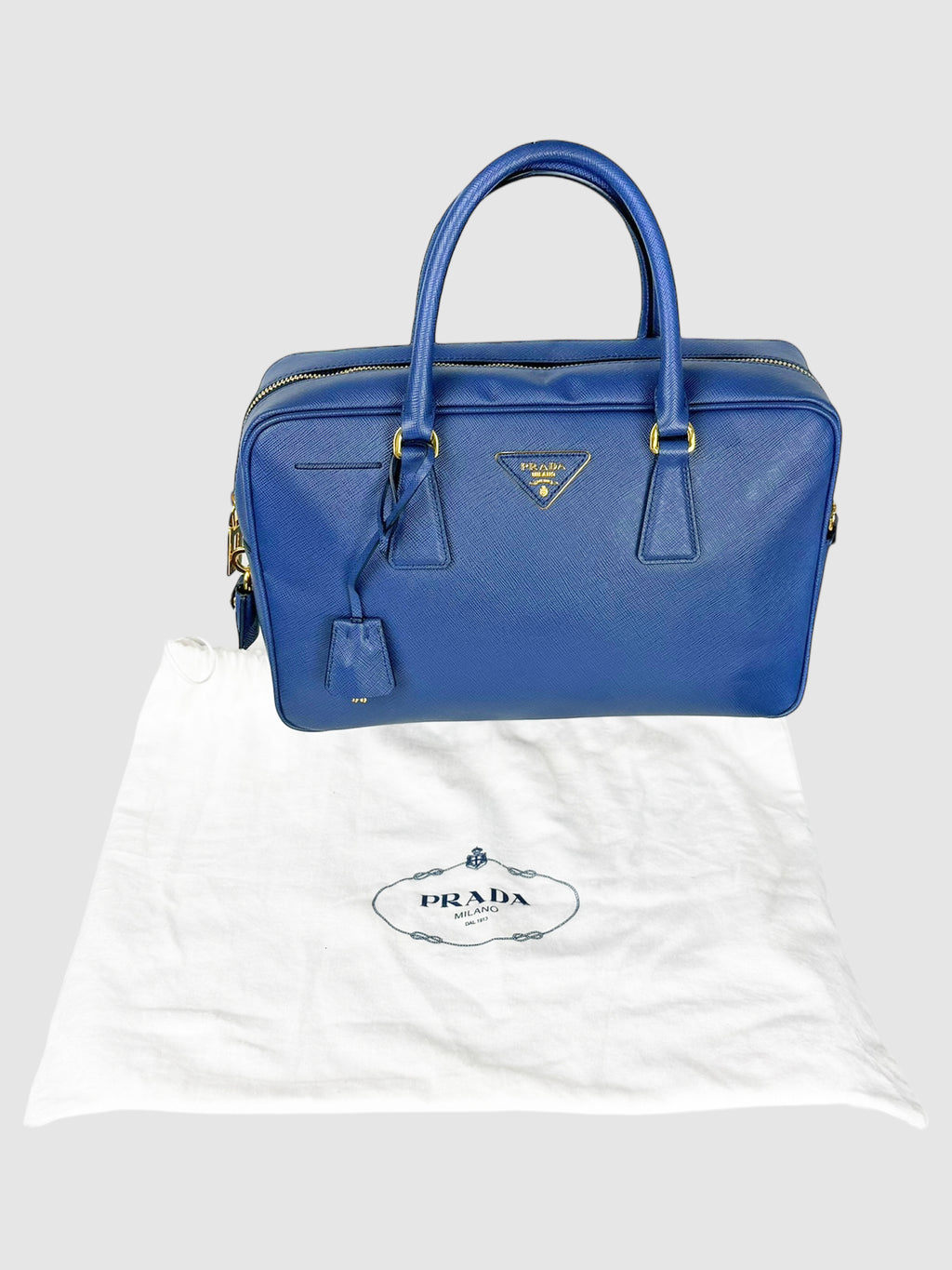 Saffiano Lux Handle Bag