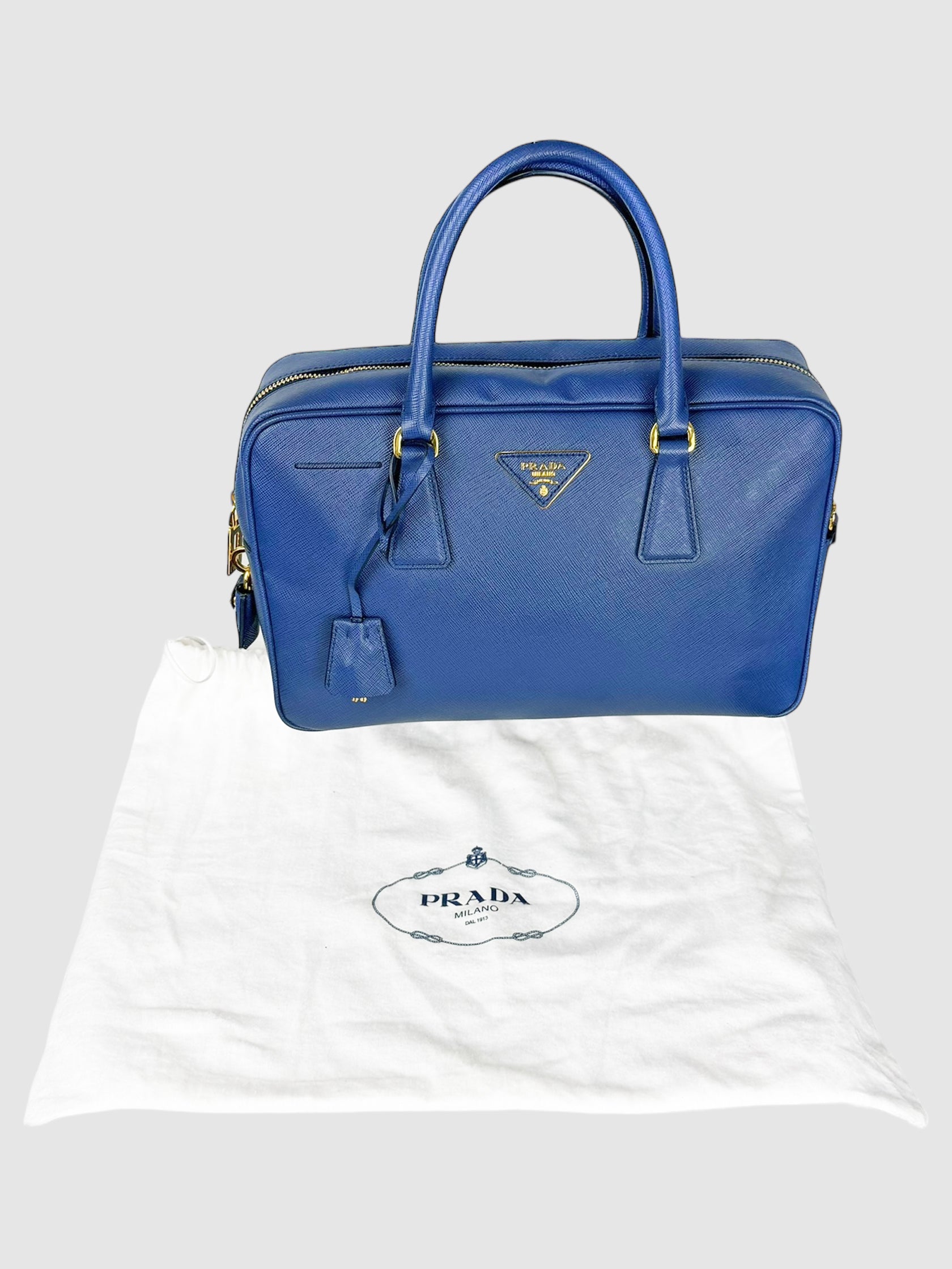 Saffiano Lux Handle Bag