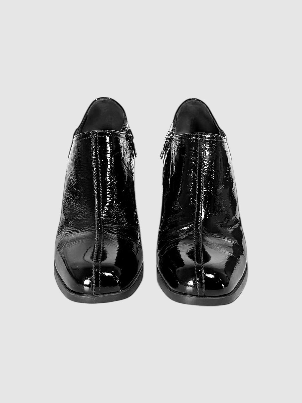 Patent Ankle Booties
