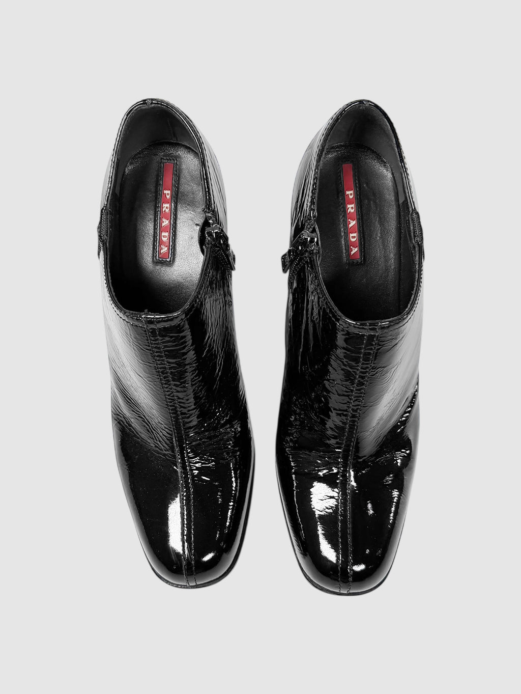 Patent Ankle Booties