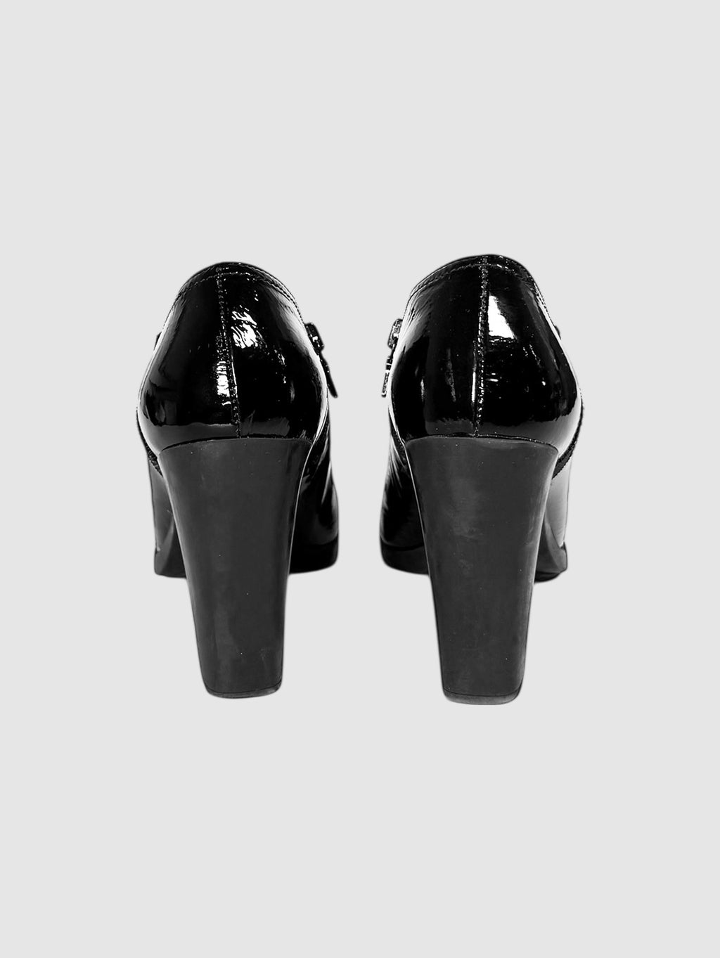 Patent Ankle Booties