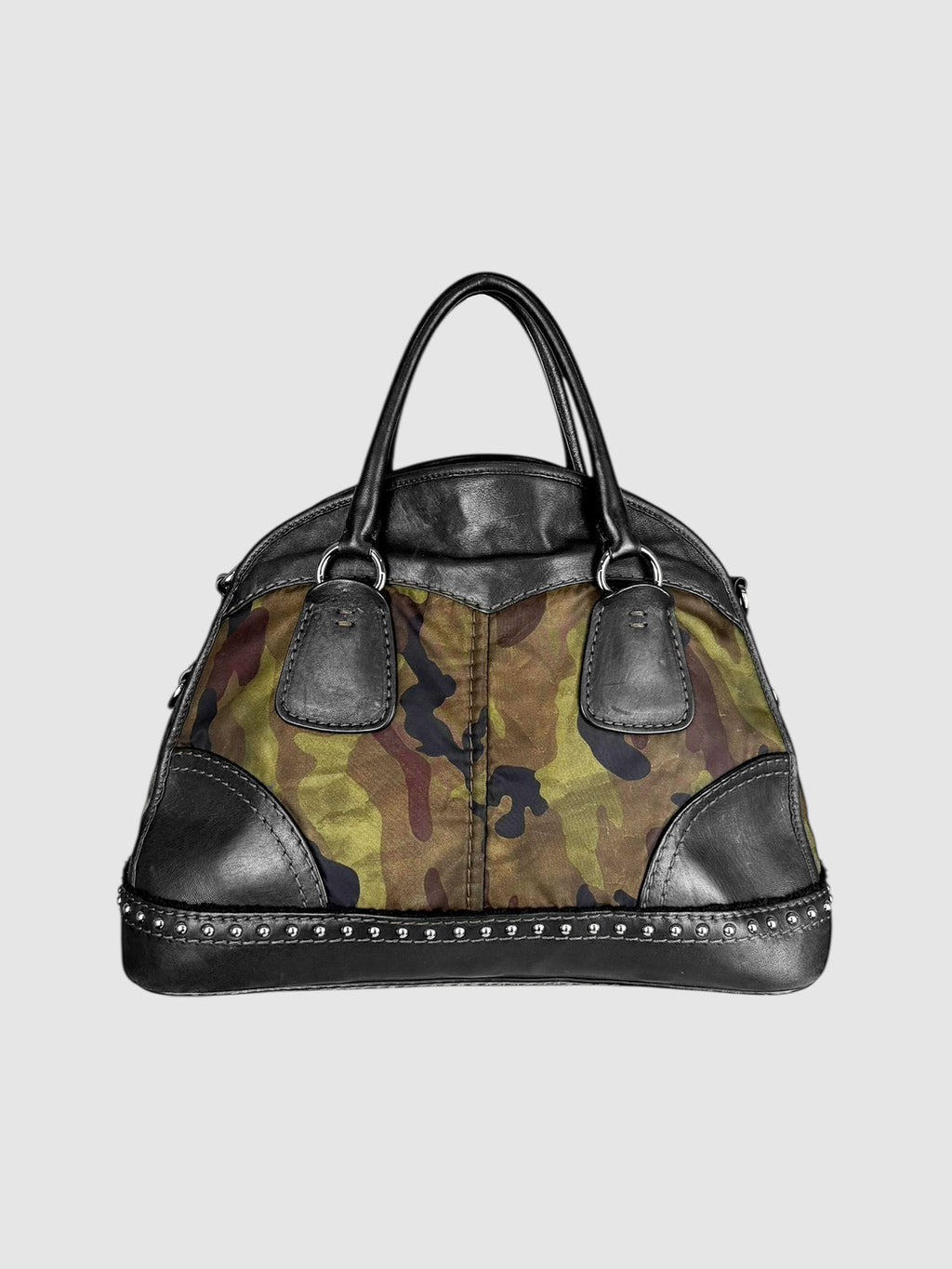 Camouflage Studded Bag
