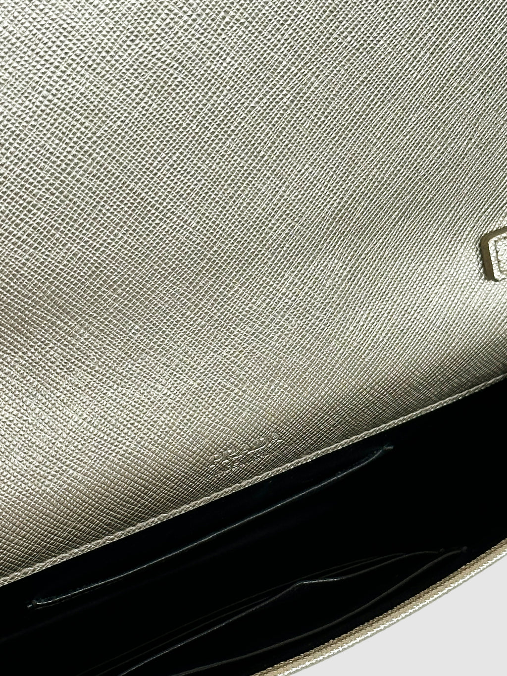 Saffiano Metallic Crossbody Bag