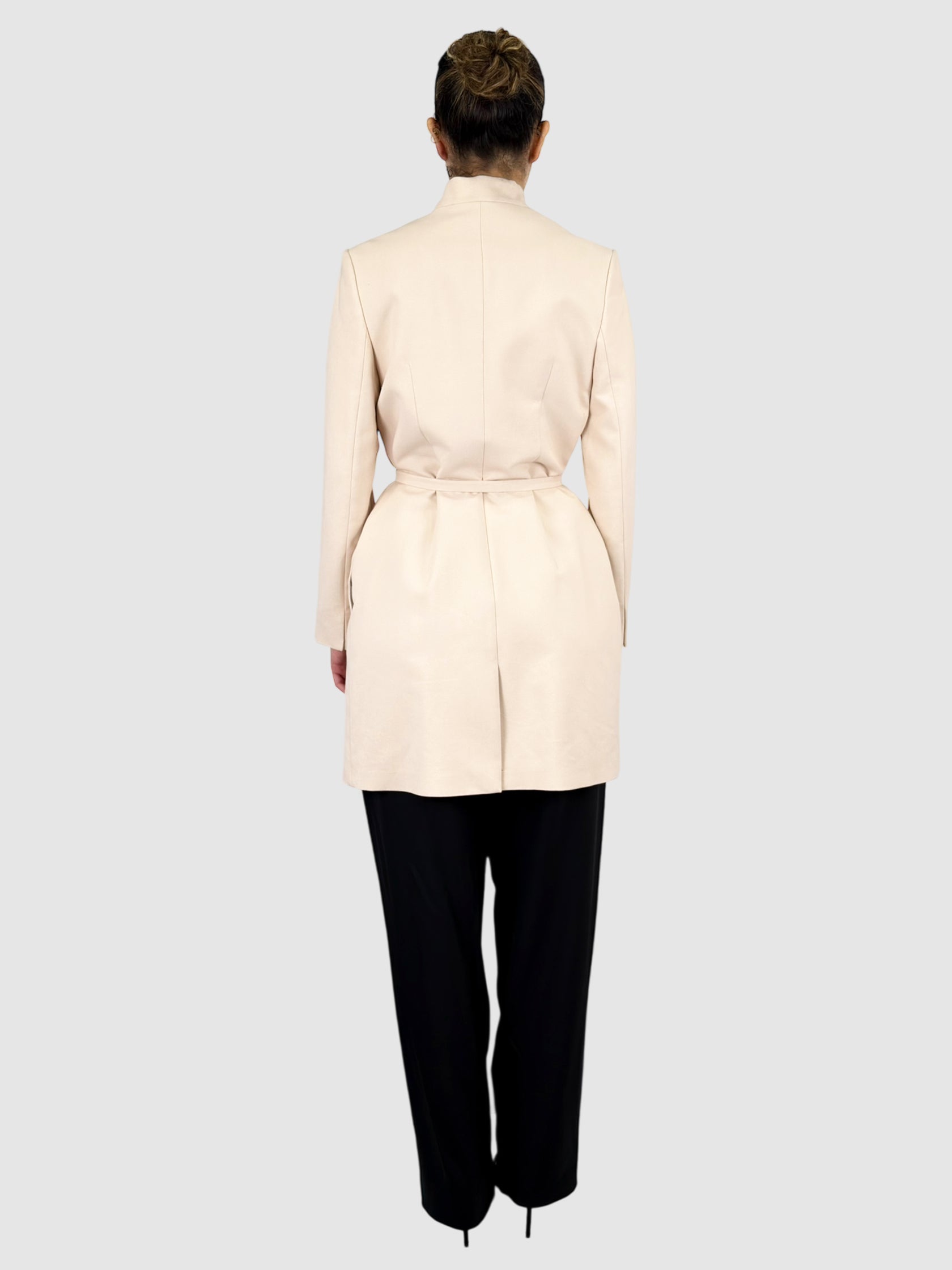 Belted Open Coat