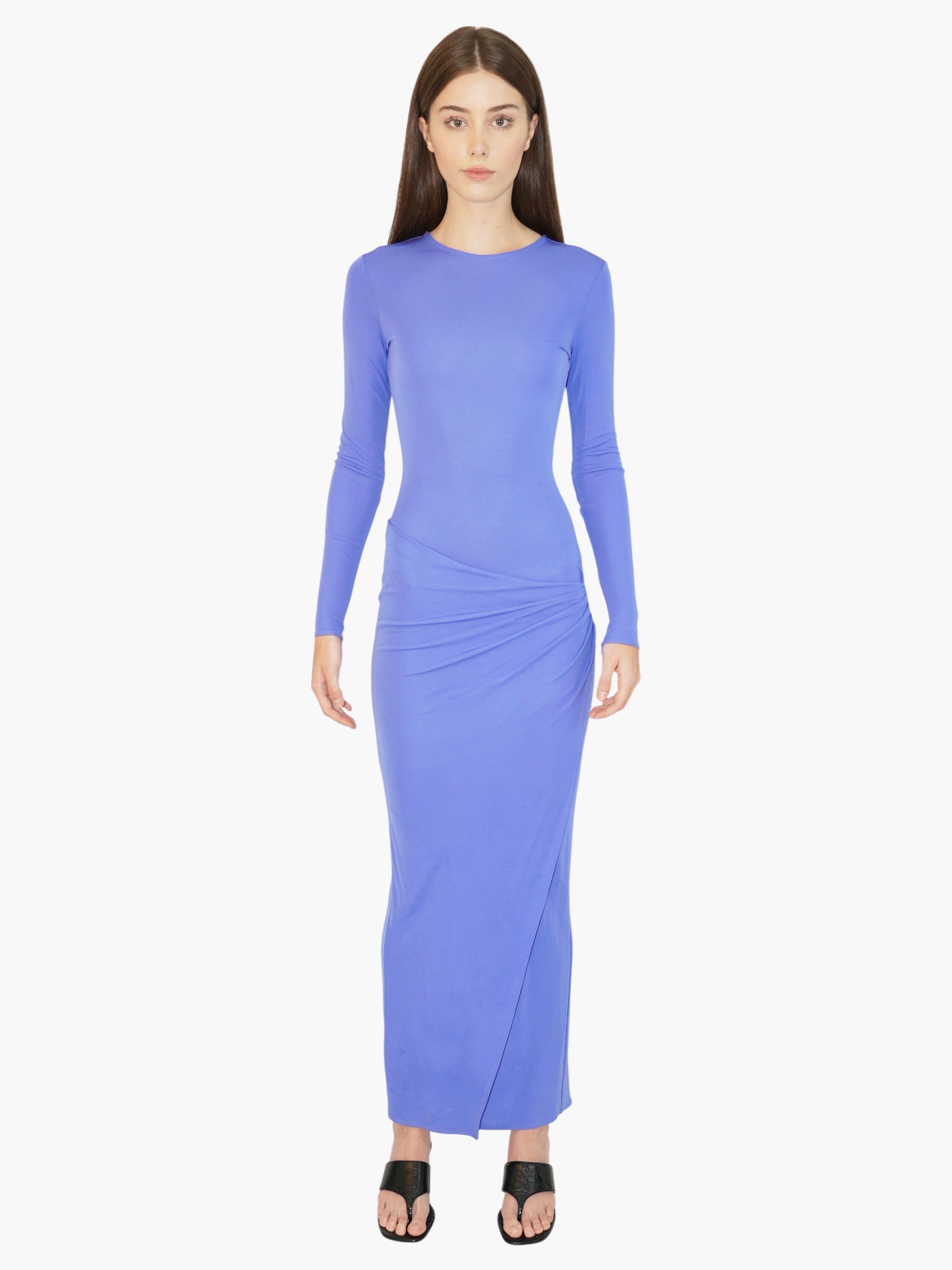 Draped Maxi Dress
