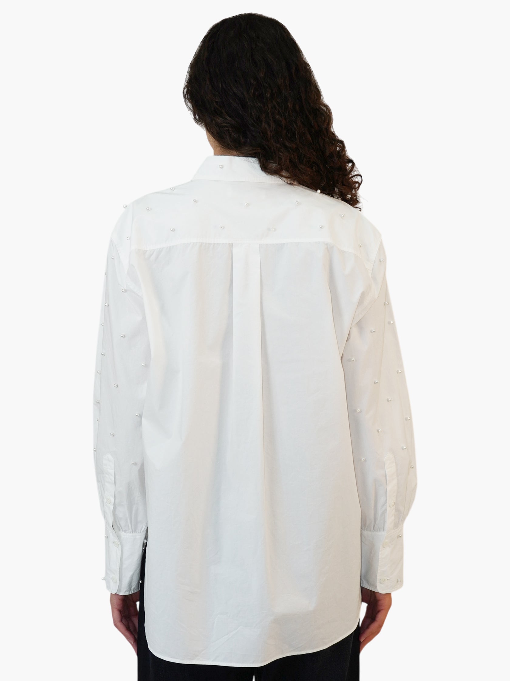 Pearl-Embellished Top