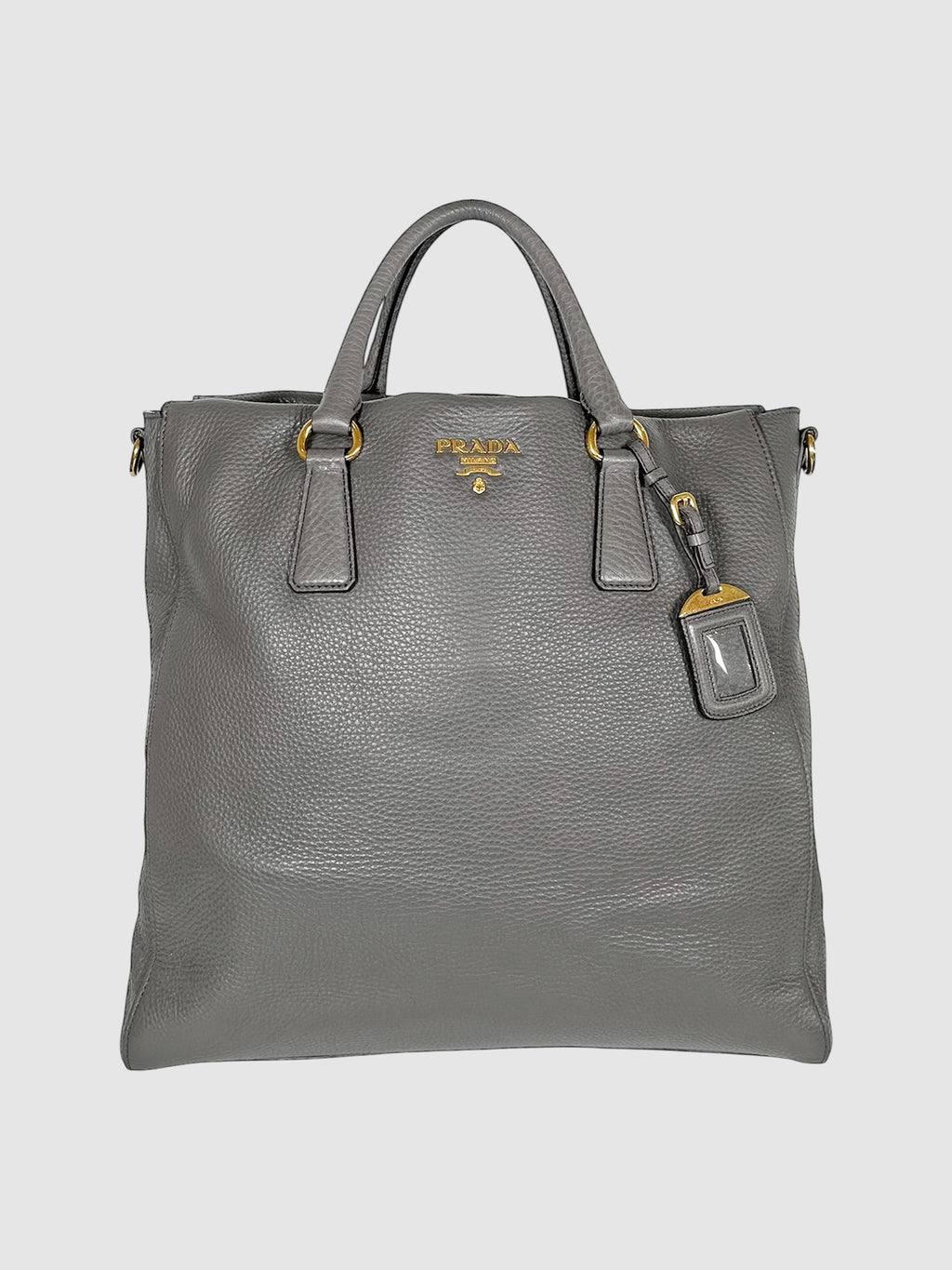Leather Shopper Tote