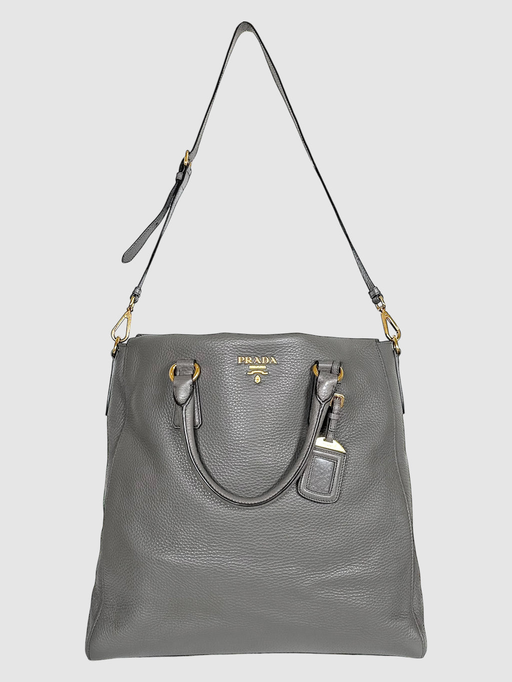 Leather Shopper Tote