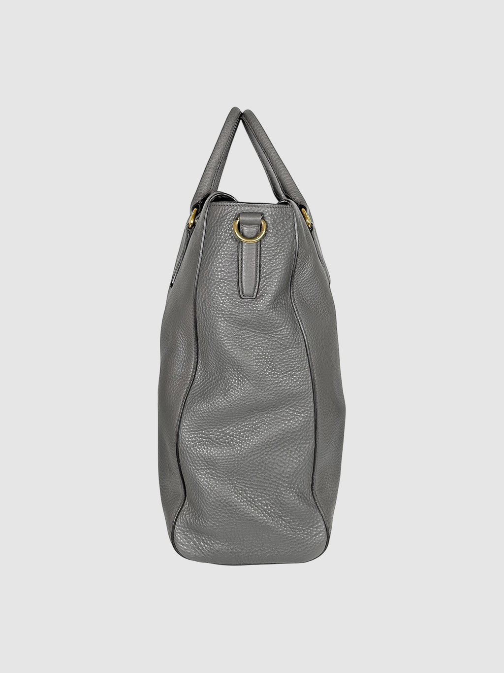 Leather Shopper Tote