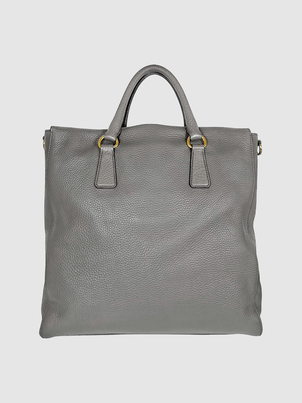 Leather Shopper Tote