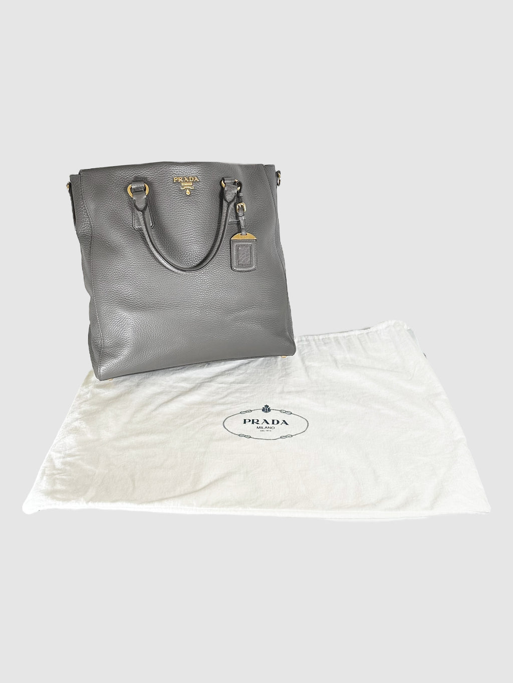 Leather Shopper Tote