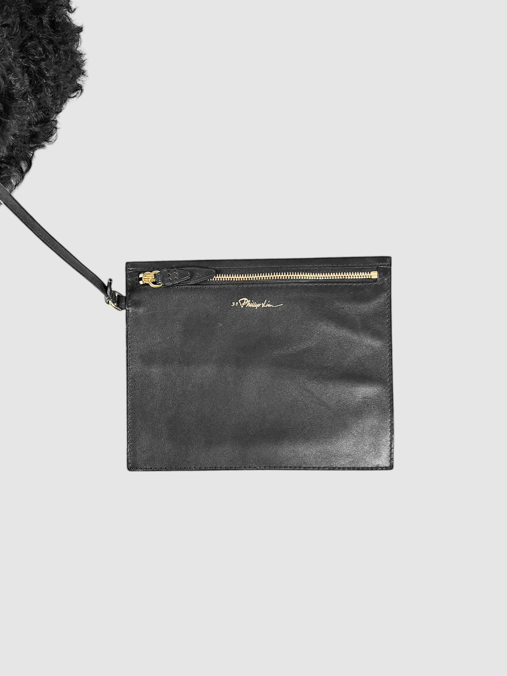 Shearling Handle Bag