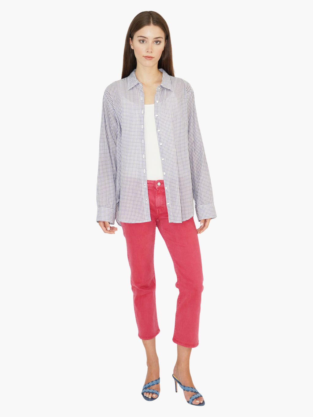Beau Check Top