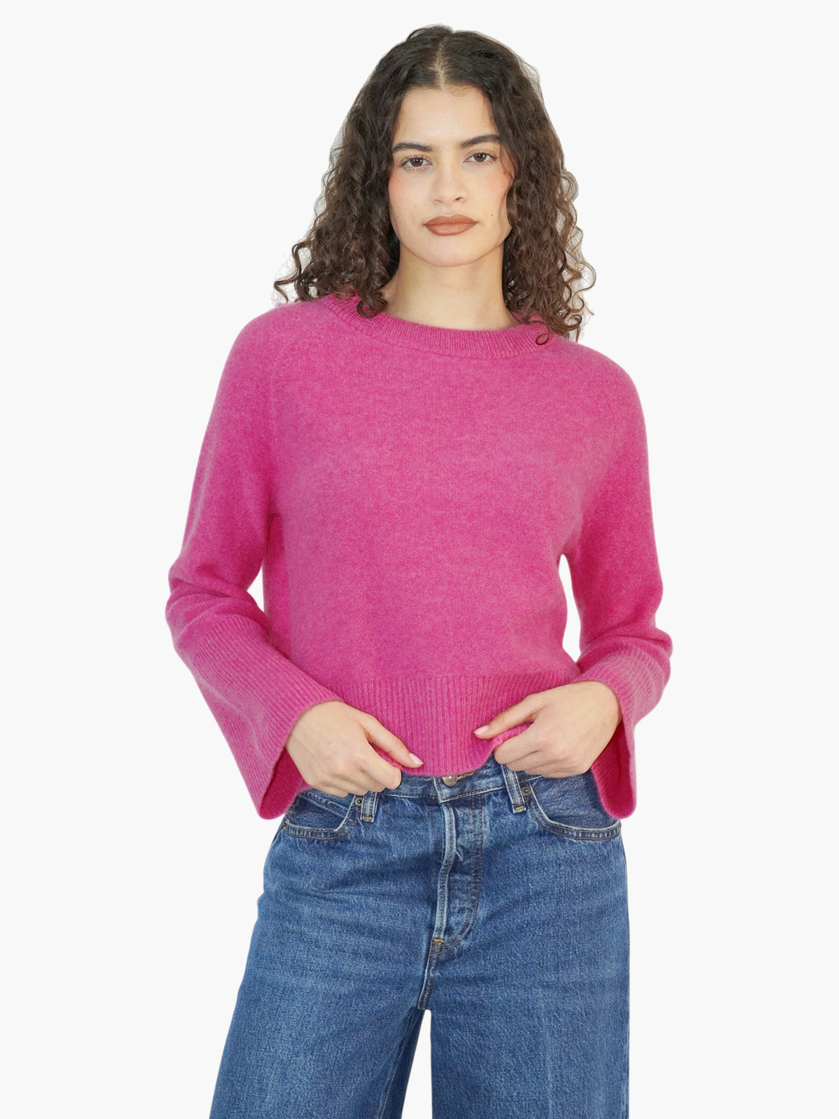 Cashmere Cropped Sweater