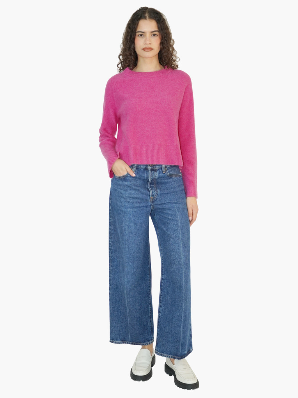 Cashmere Cropped Sweater