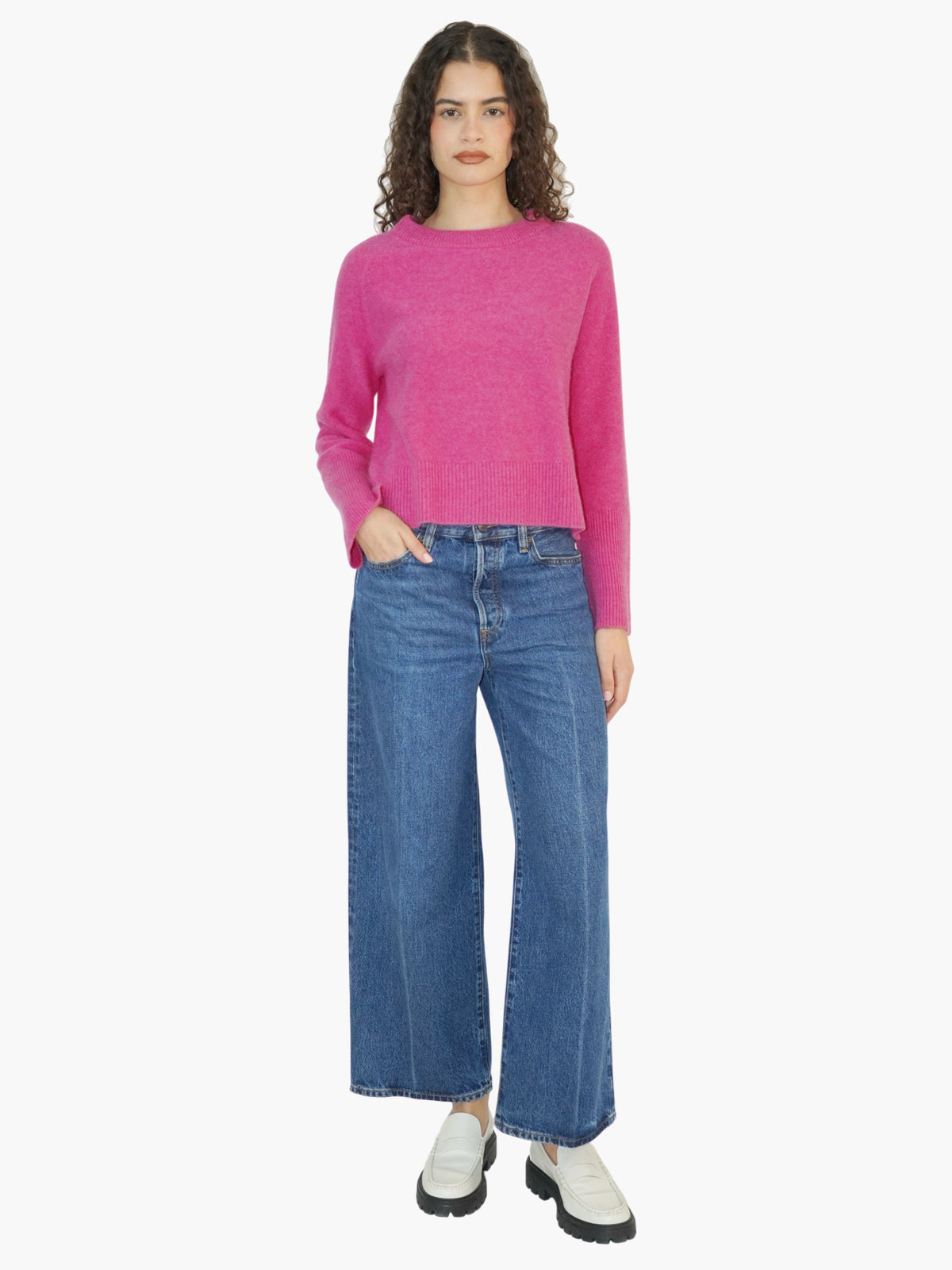 Cashmere Cropped Sweater