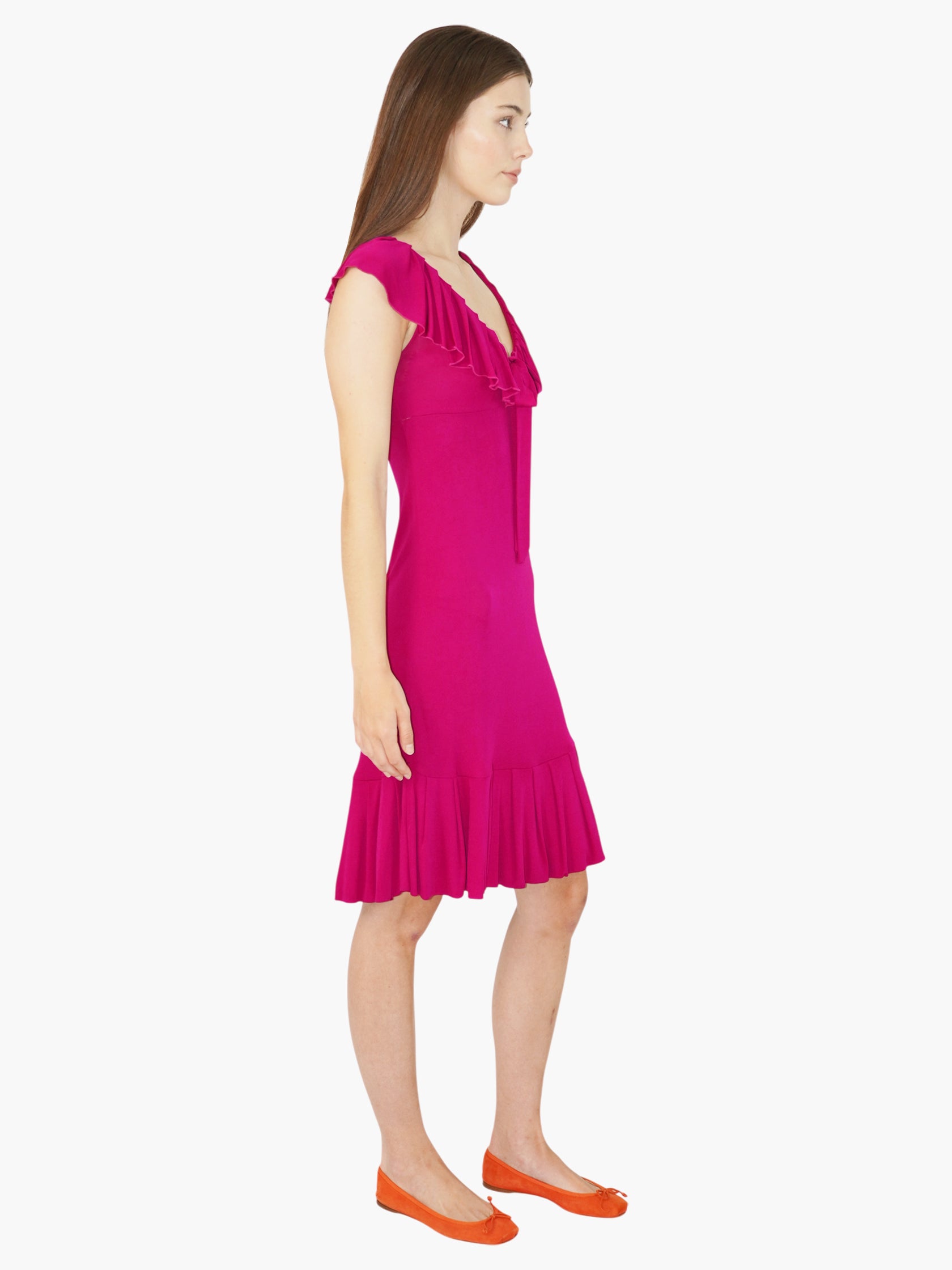 Ruffled Baila Dress