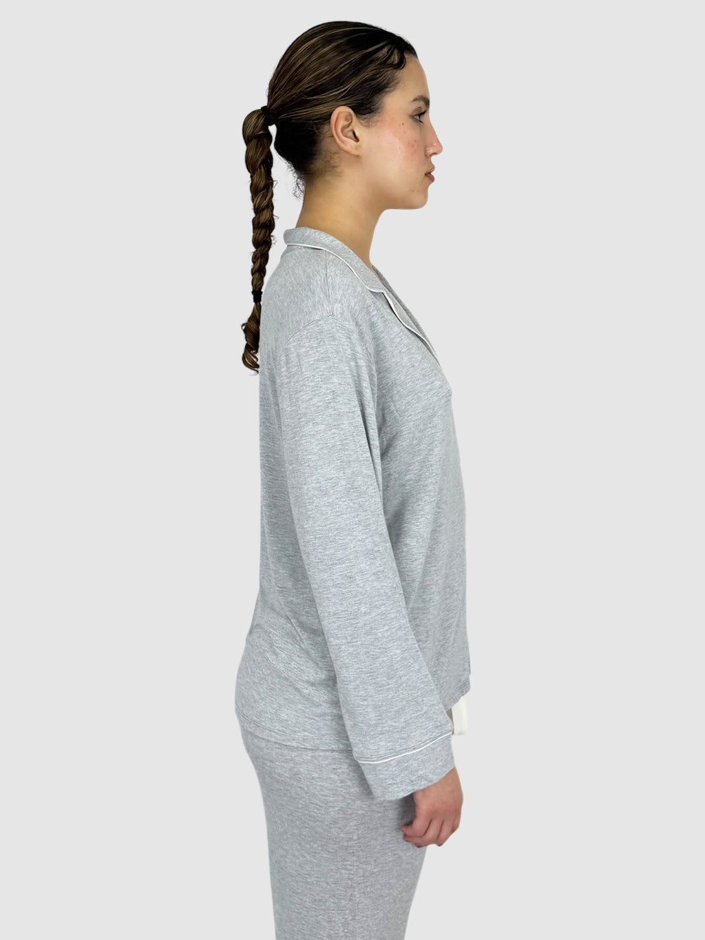 Button-Up Pyjama Top
