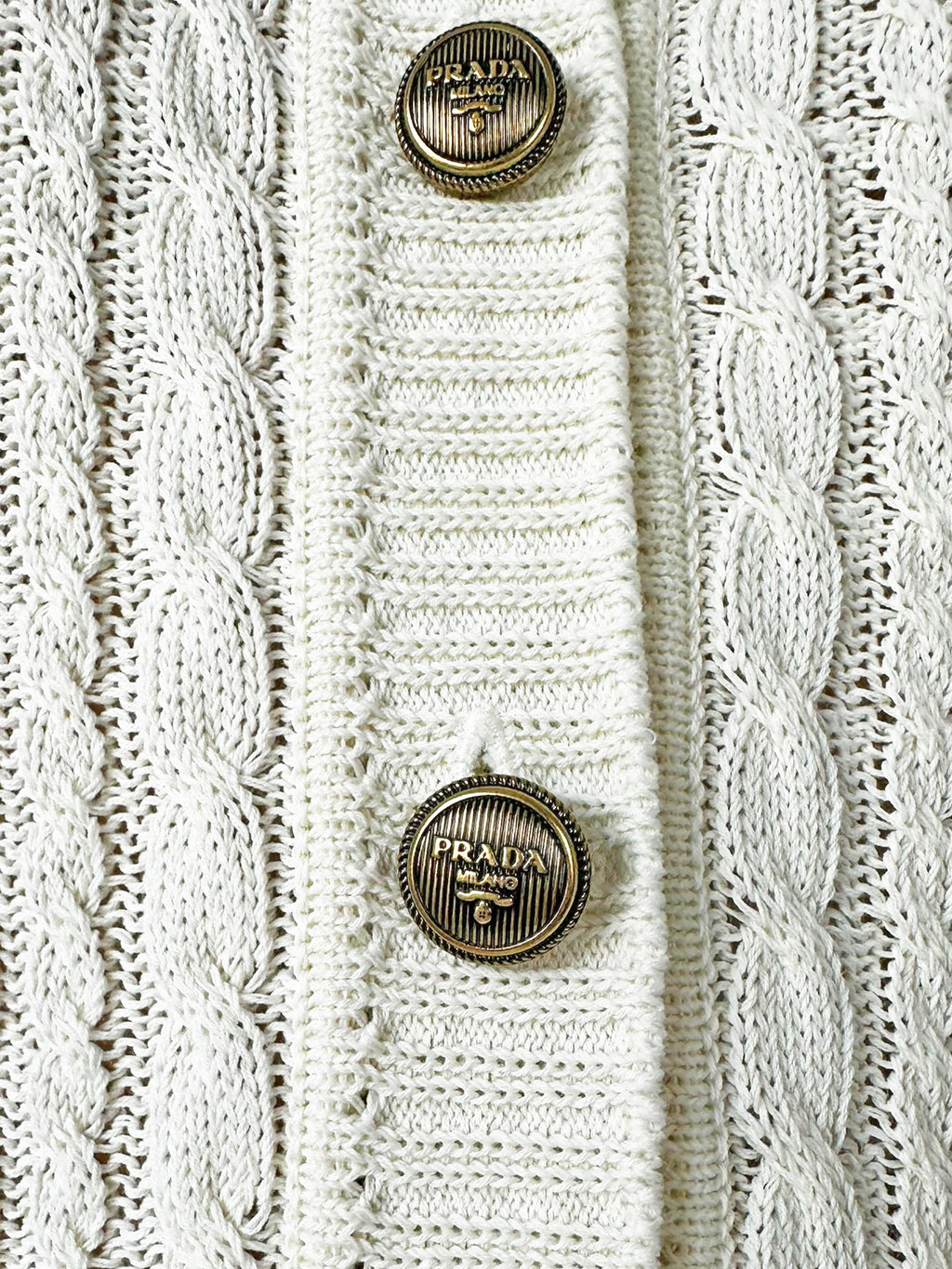 Cable Knit Mini Dress - Size 40