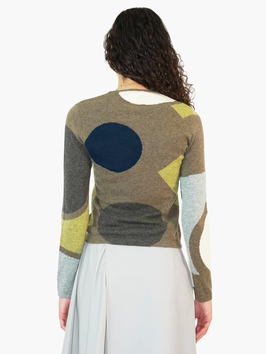 Cashmere Abstract Sweater