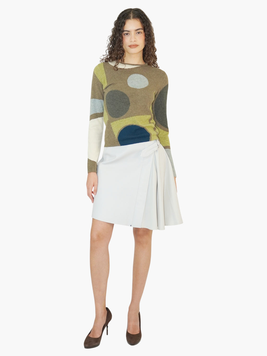 Cashmere Abstract Sweater