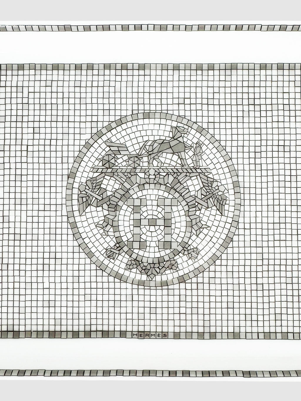 Mosaïque Au 24 Platinum Tray