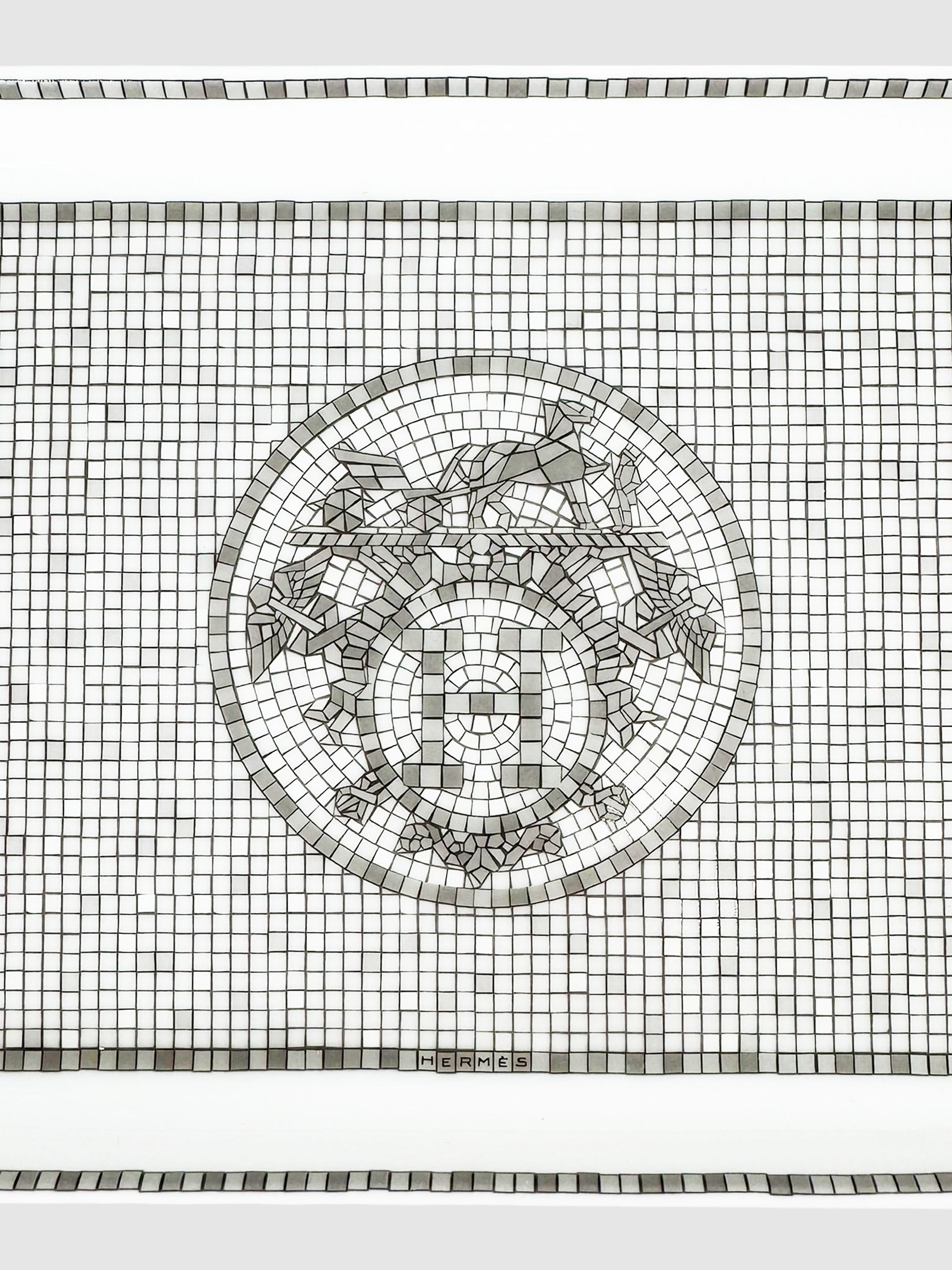 Mosaïque Au 24 Platinum Tray