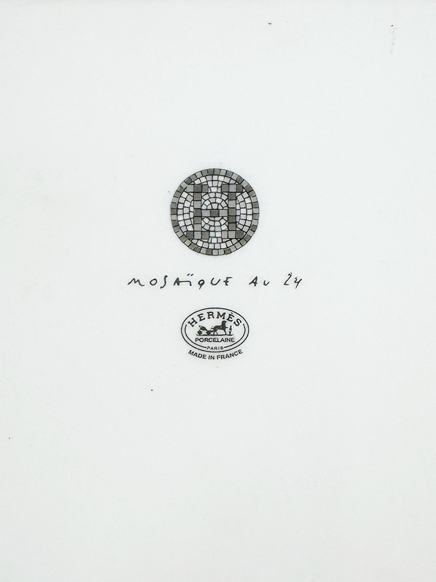 Mosaïque Au 24 Platinum Tray