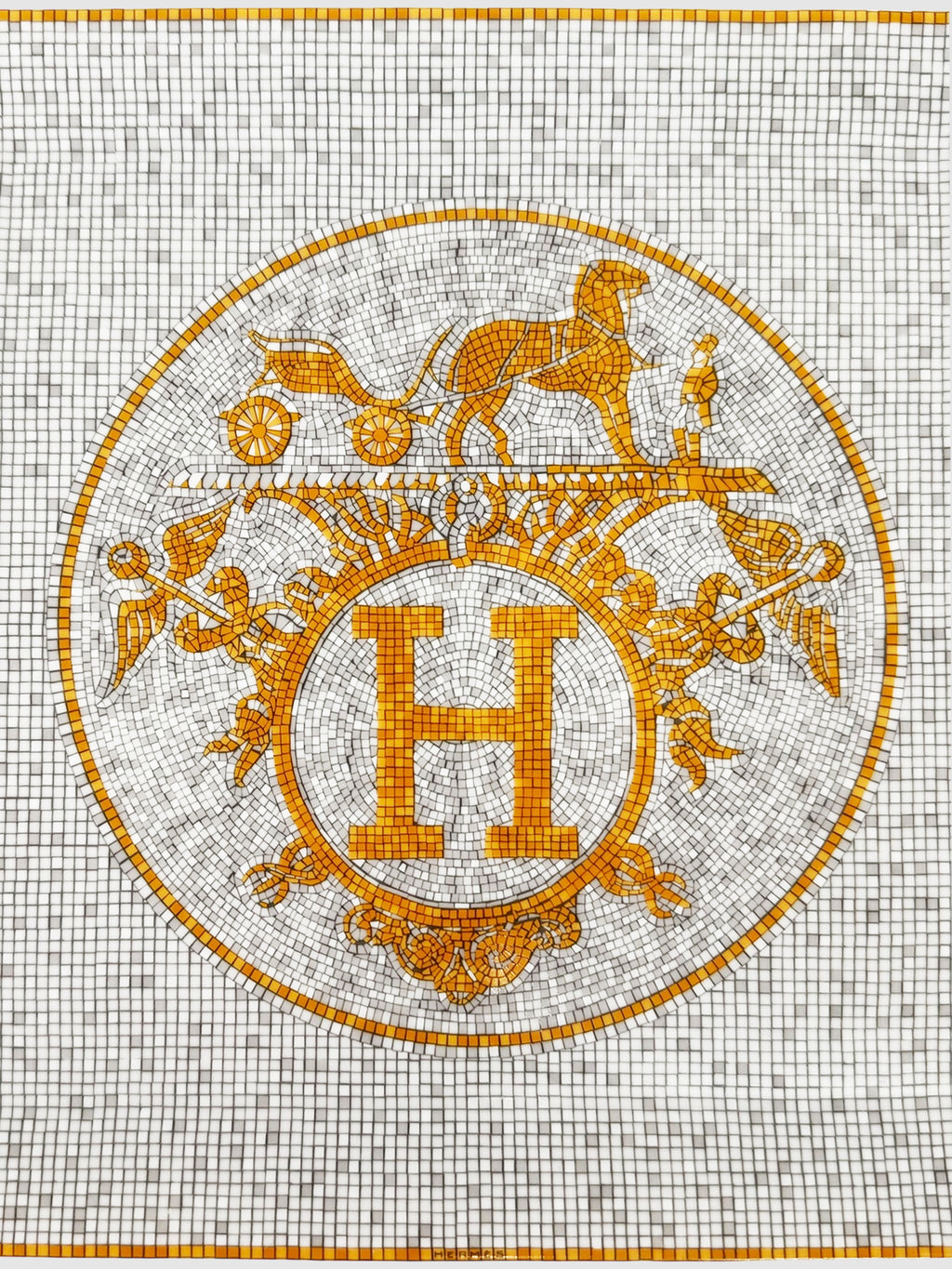 Mosaïque Au 24 Porcelain Plate