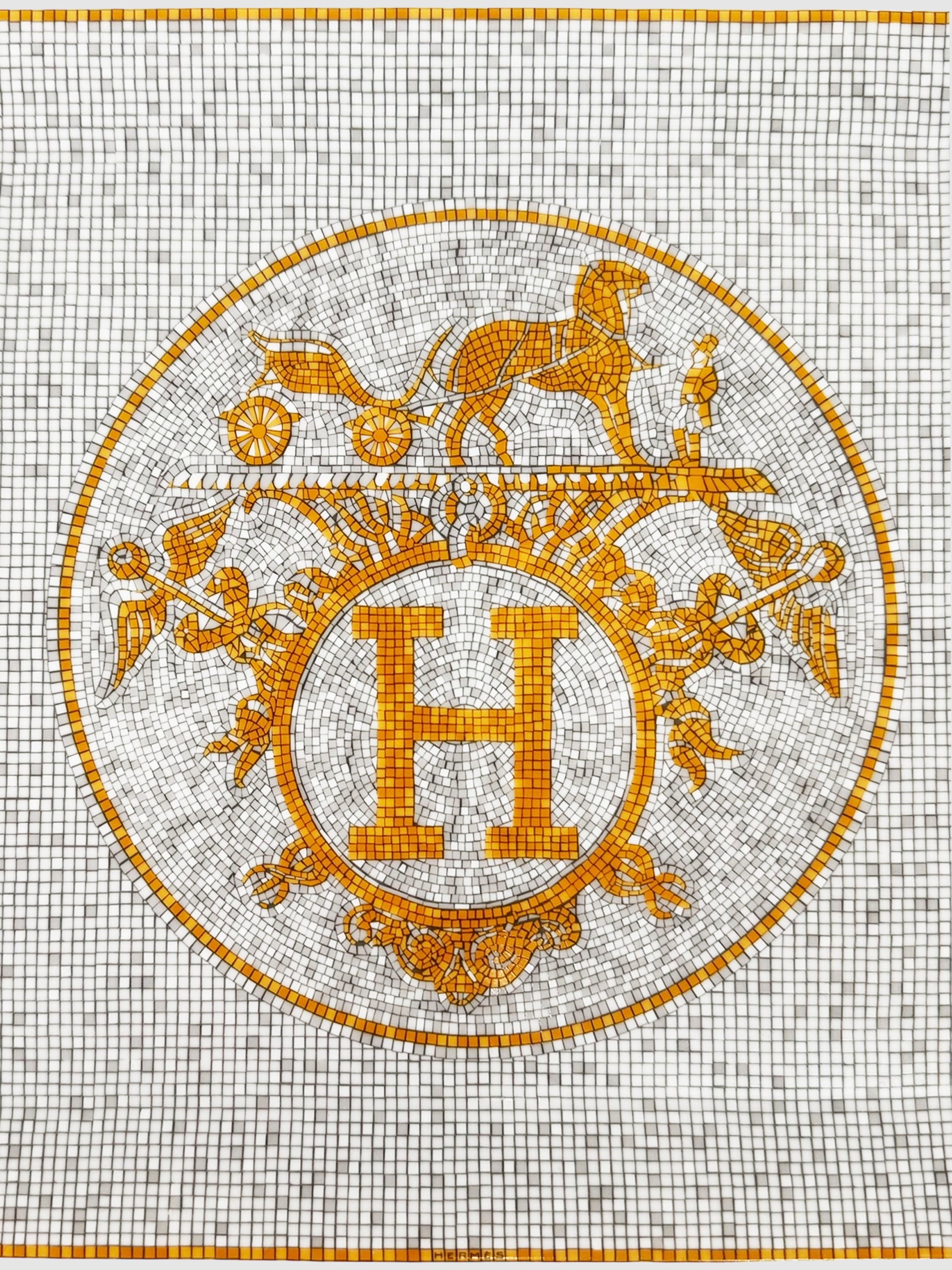 Mosaïque Au 24 Porcelain Plate