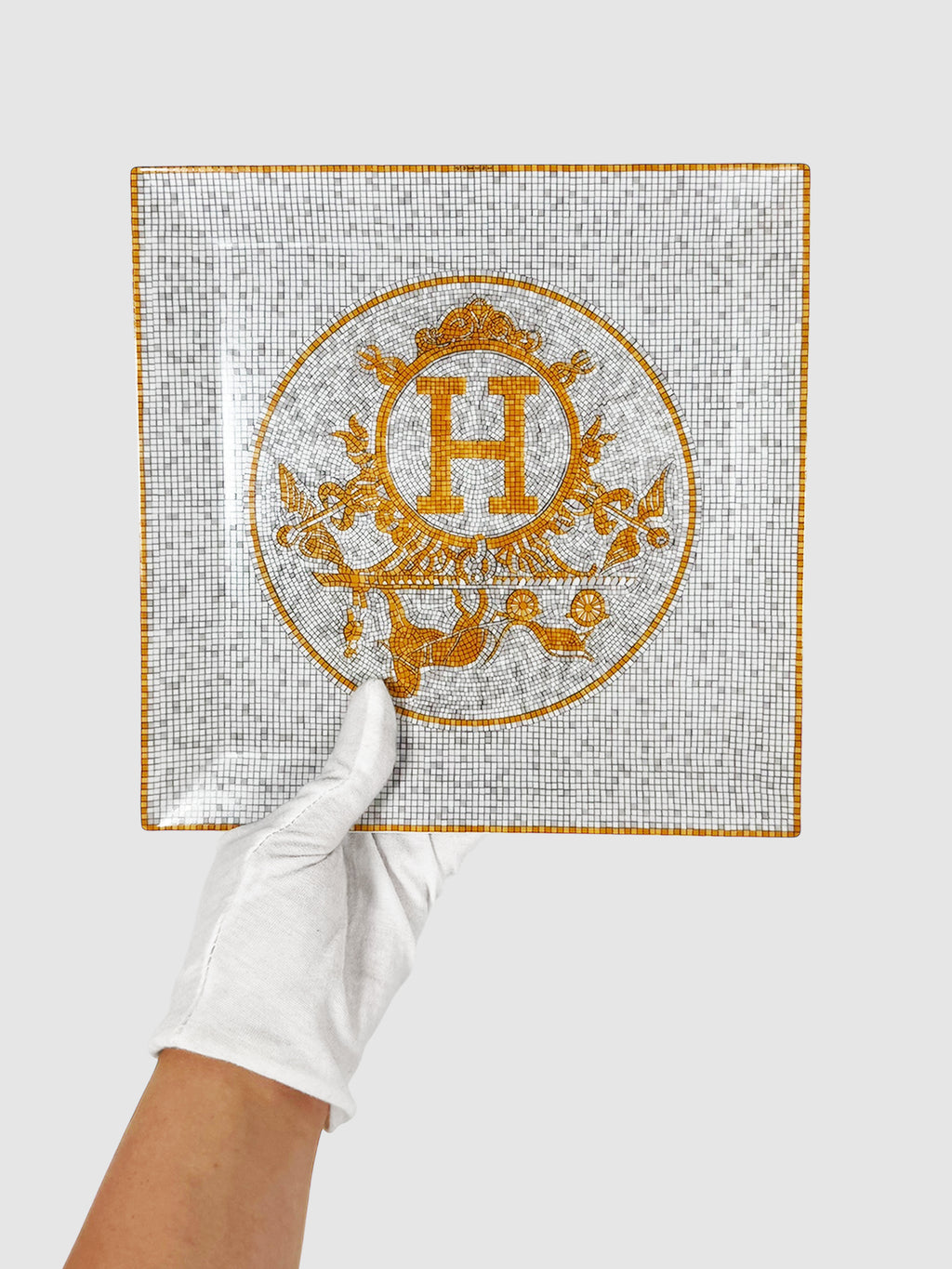 Mosaïque Au 24 Porcelain Plate