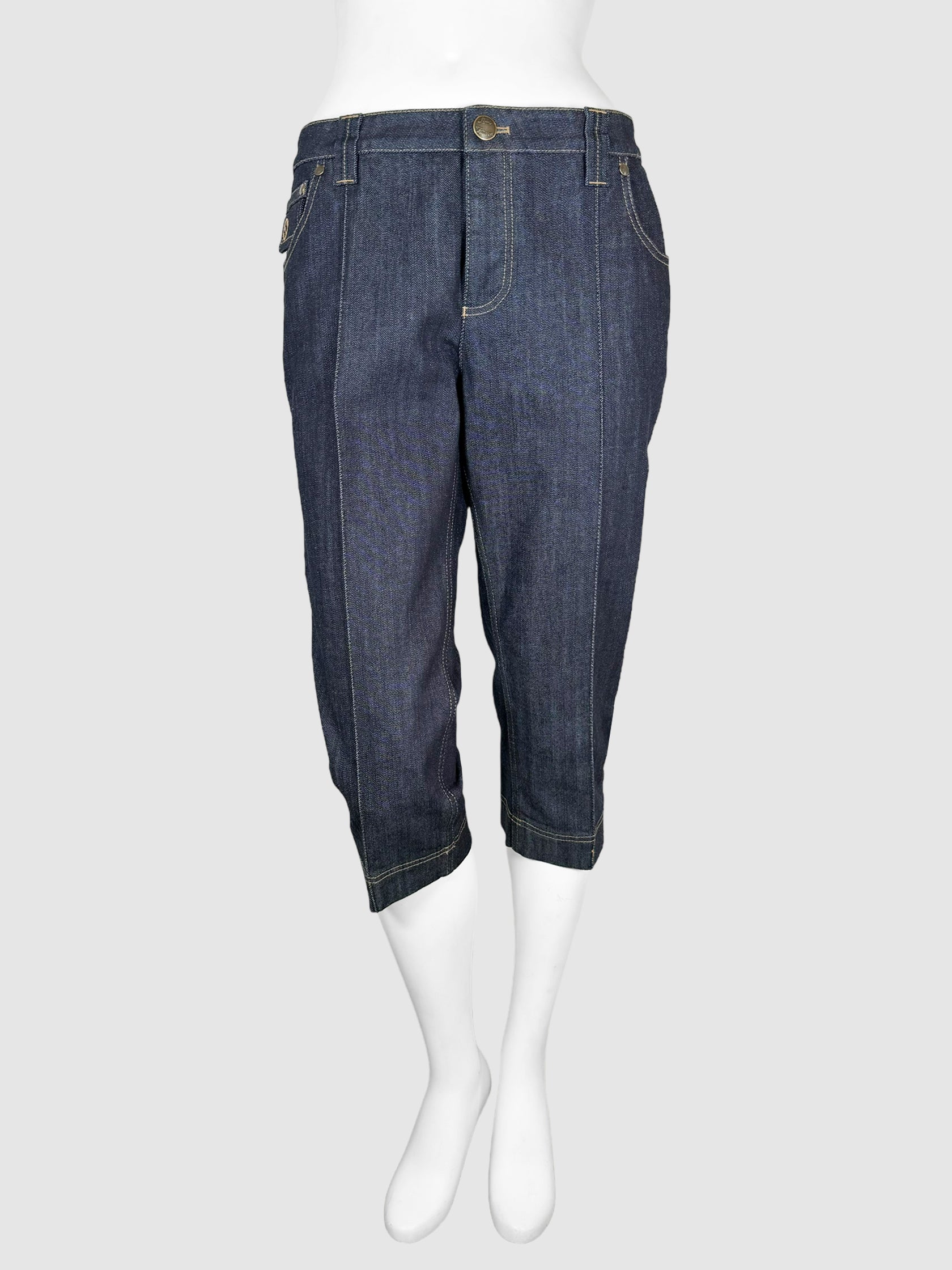 Denim Capri Pants - Size 42