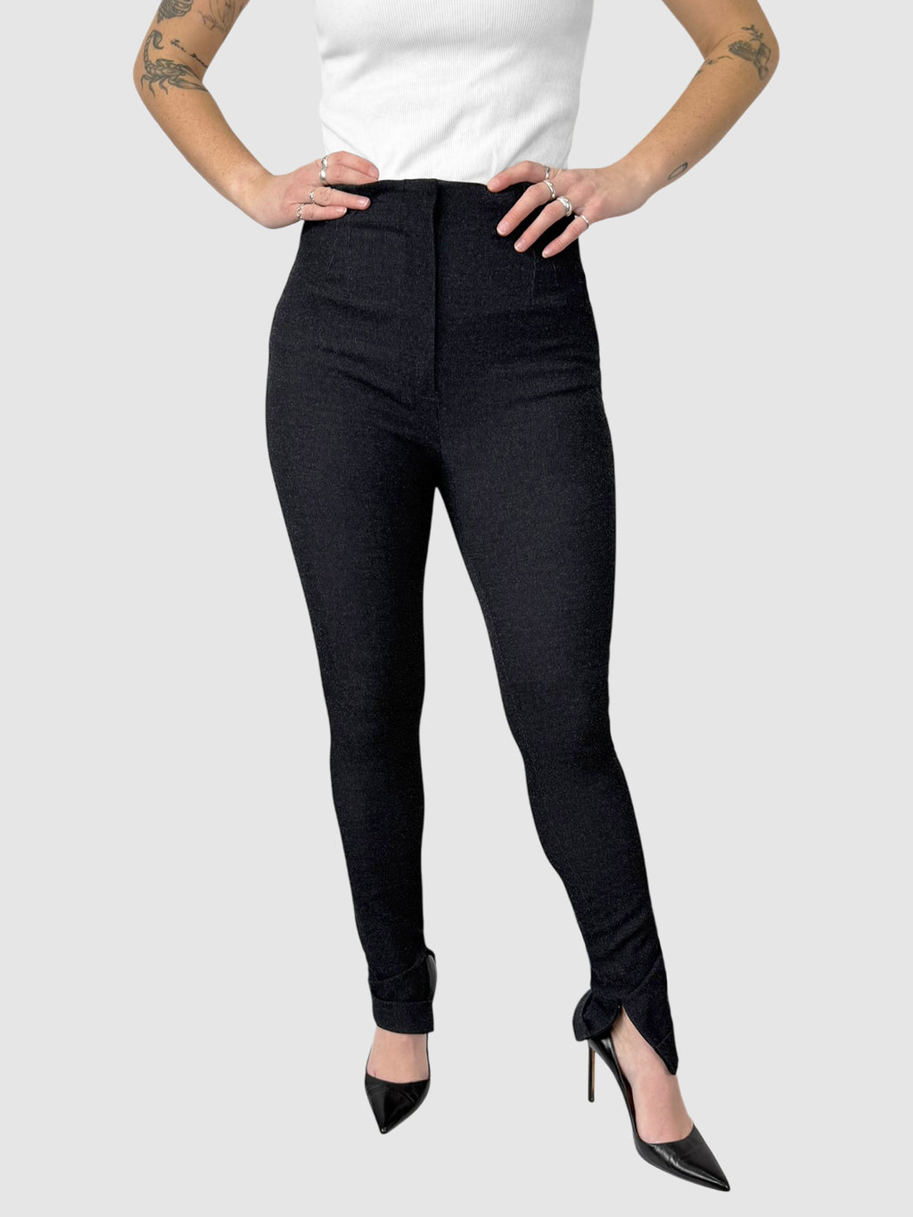 Stretchy Ribbed Pants