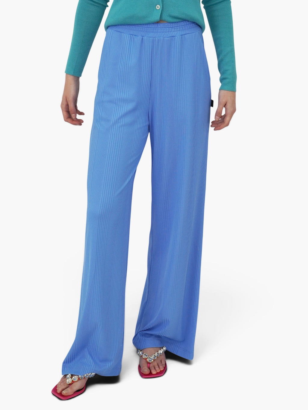 Ribbed Jersey Pants