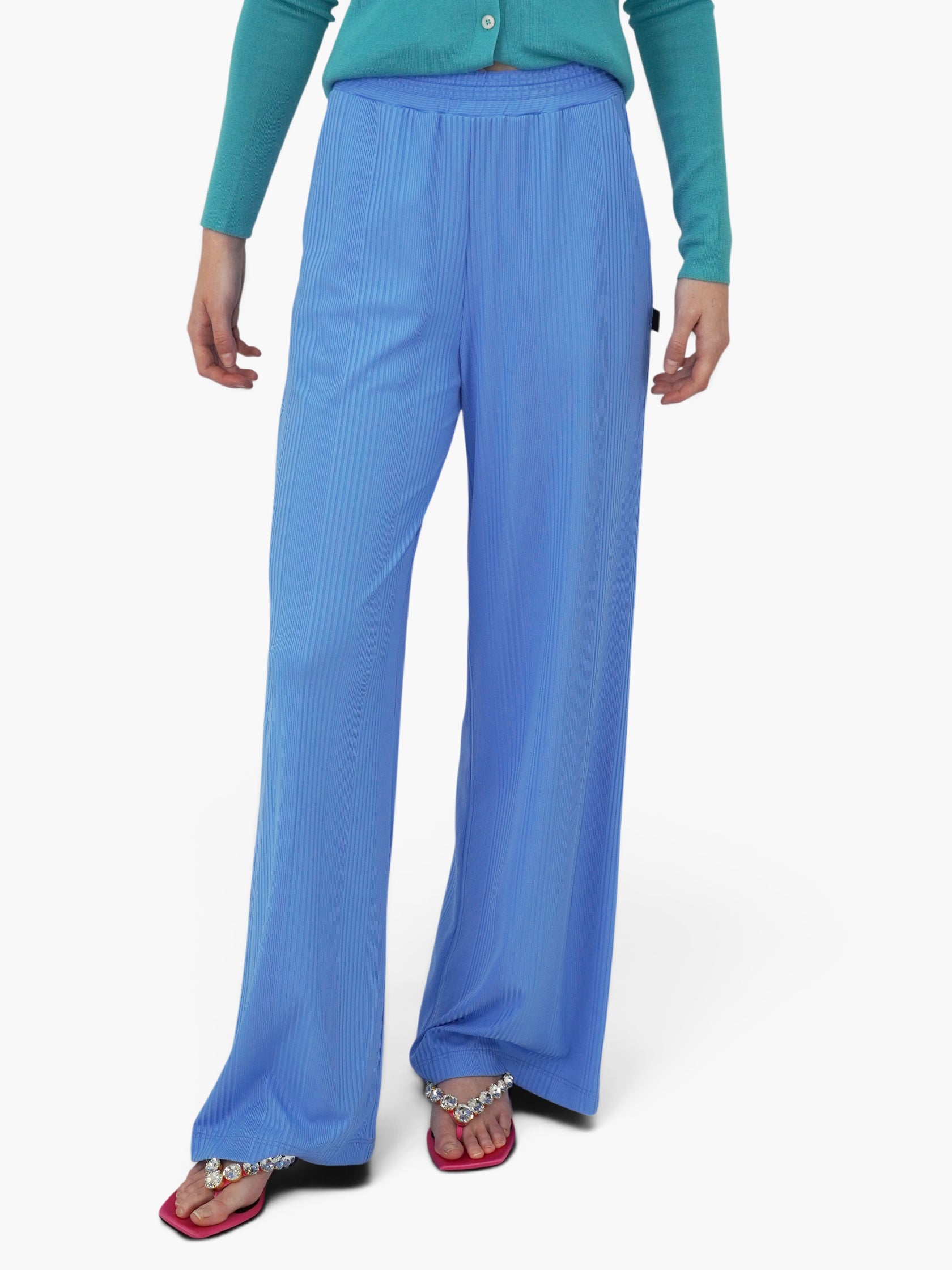 Ribbed Jersey Pants
