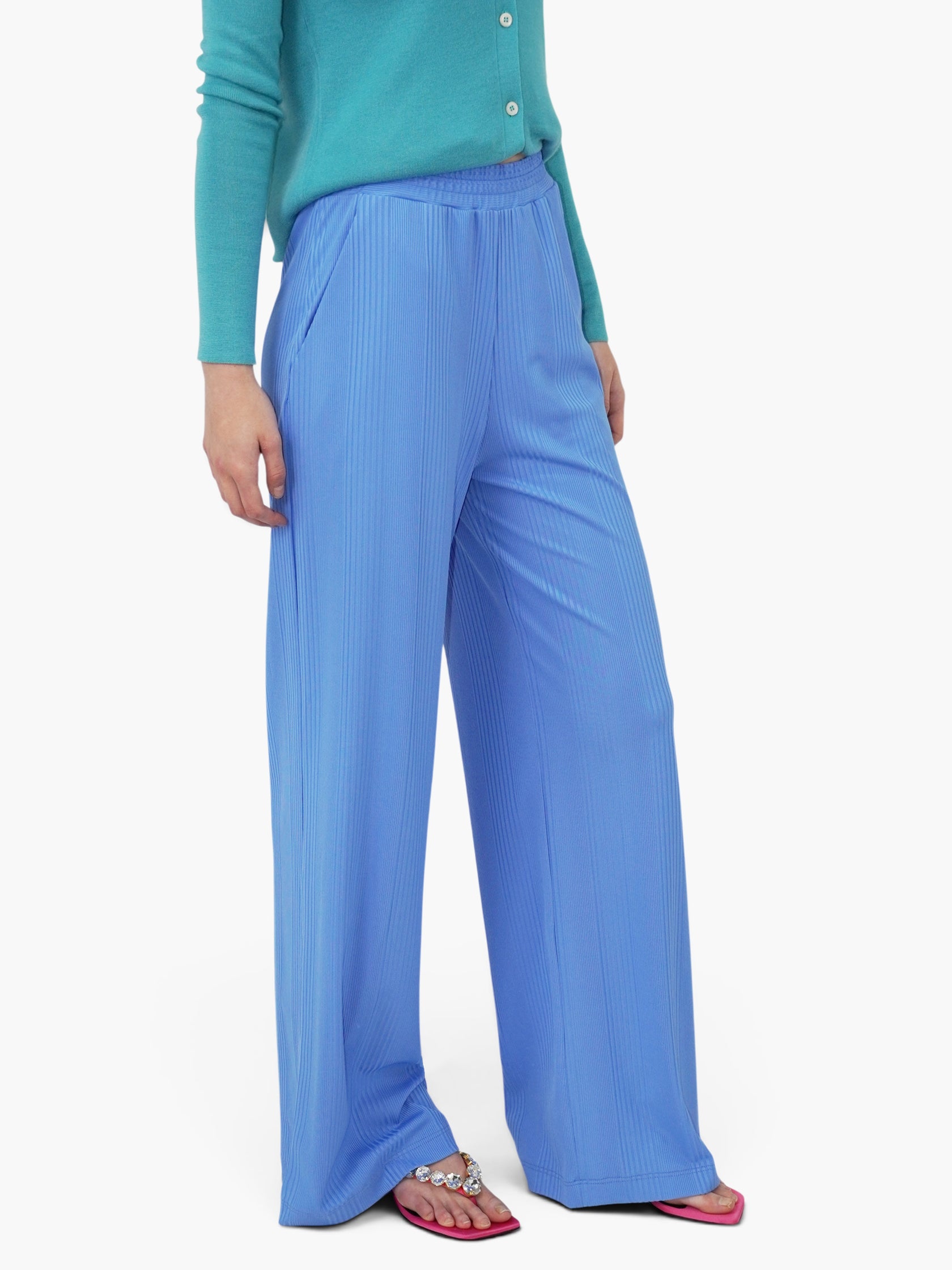 Ribbed Jersey Pants
