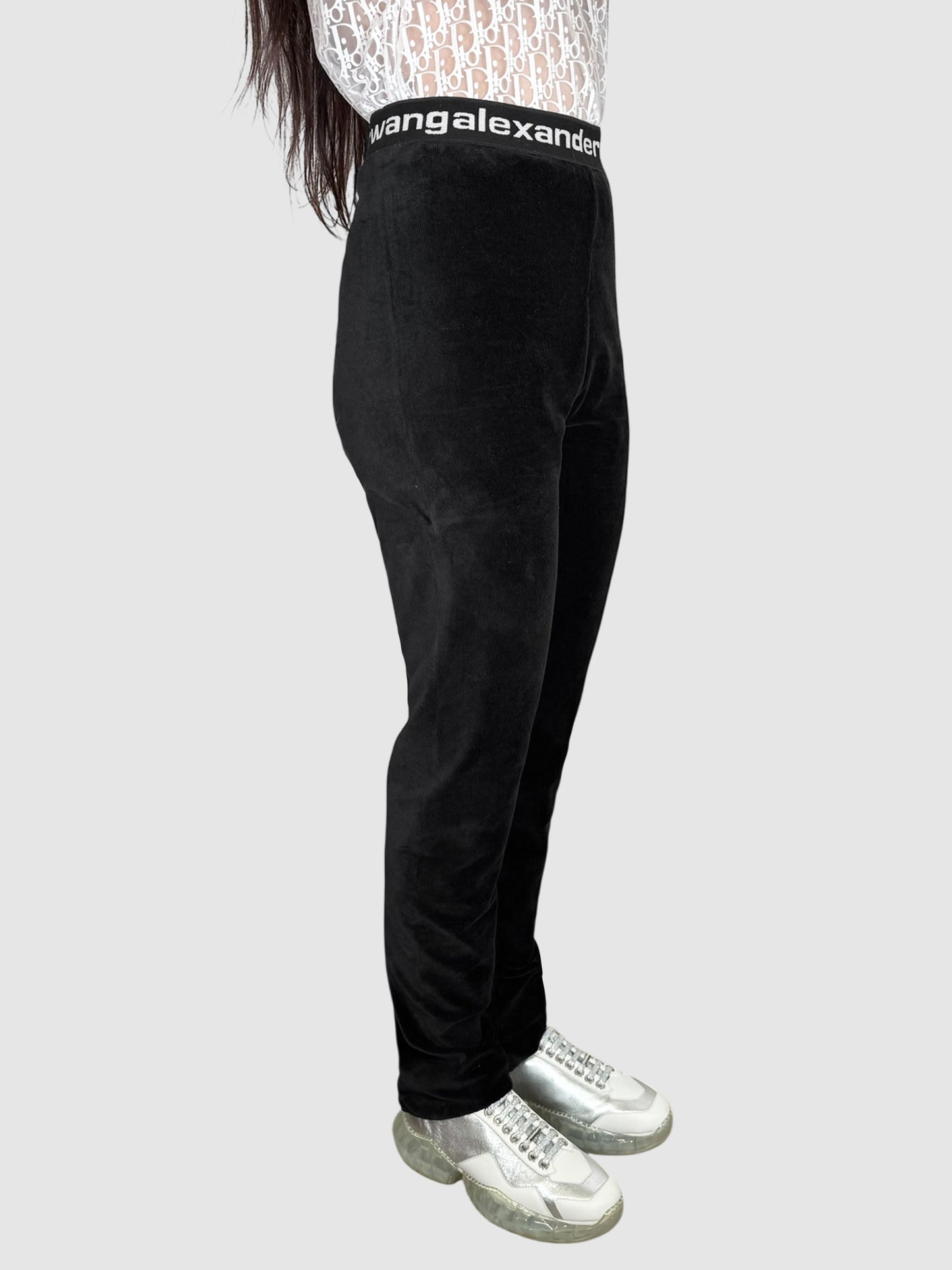 Ribbed Velvet Pants