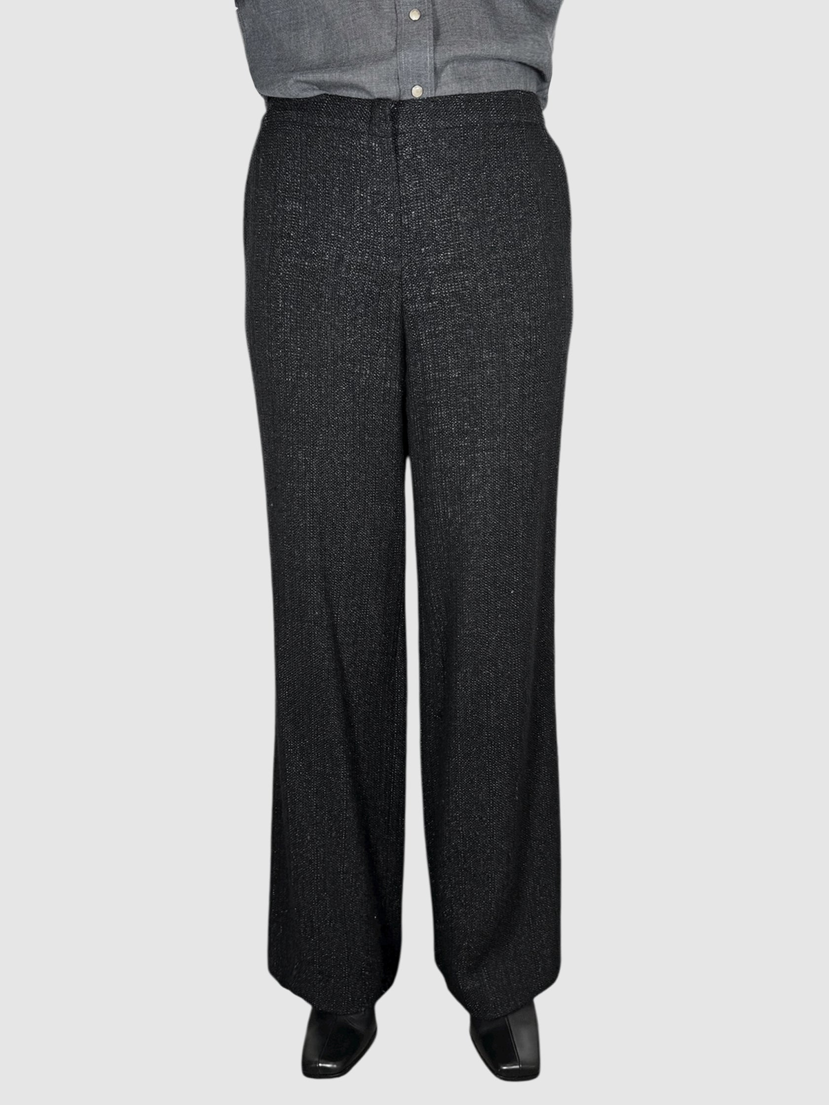 Shimmery Tweed Pants