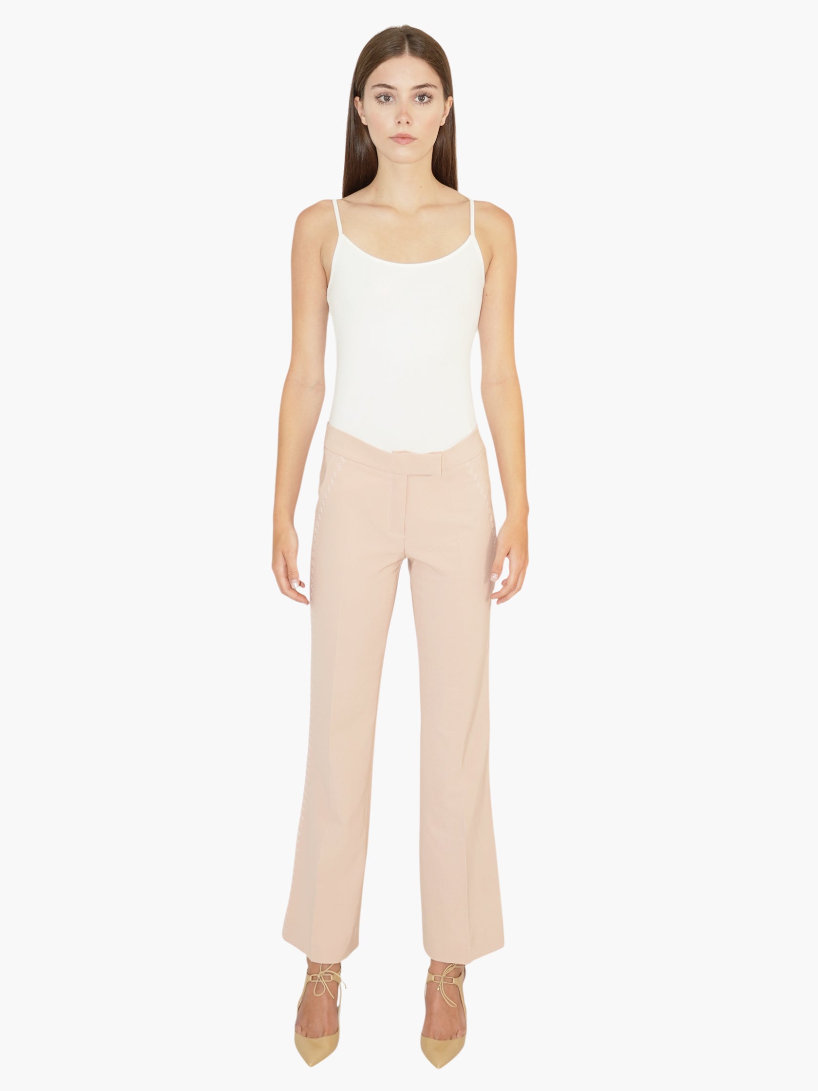 Tailored Chevron Pants