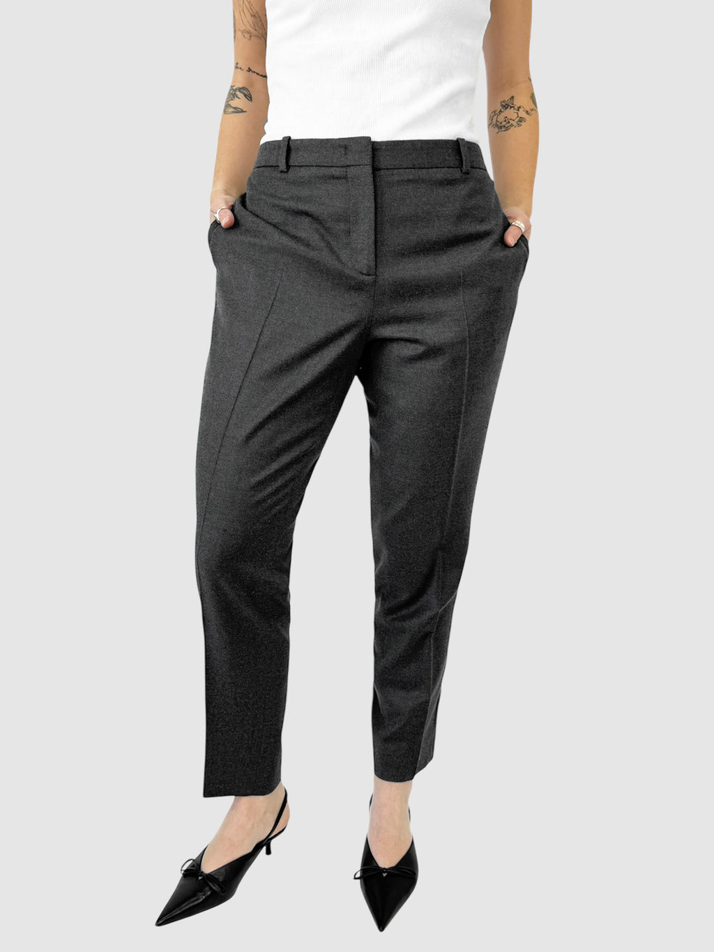 Bead Embellished Pants