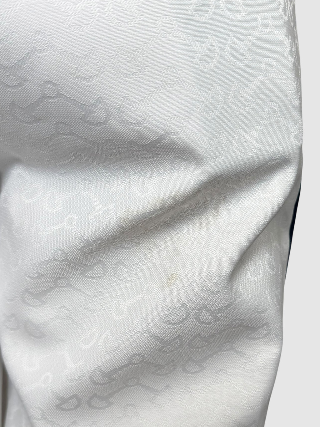 Horsebit Patterned Pants