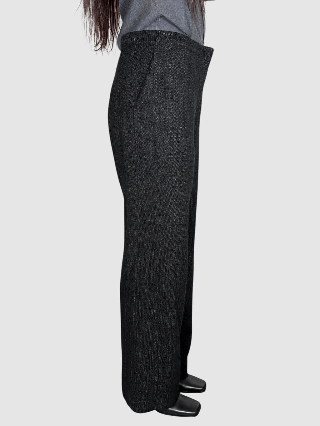 Shimmery Tweed Pants