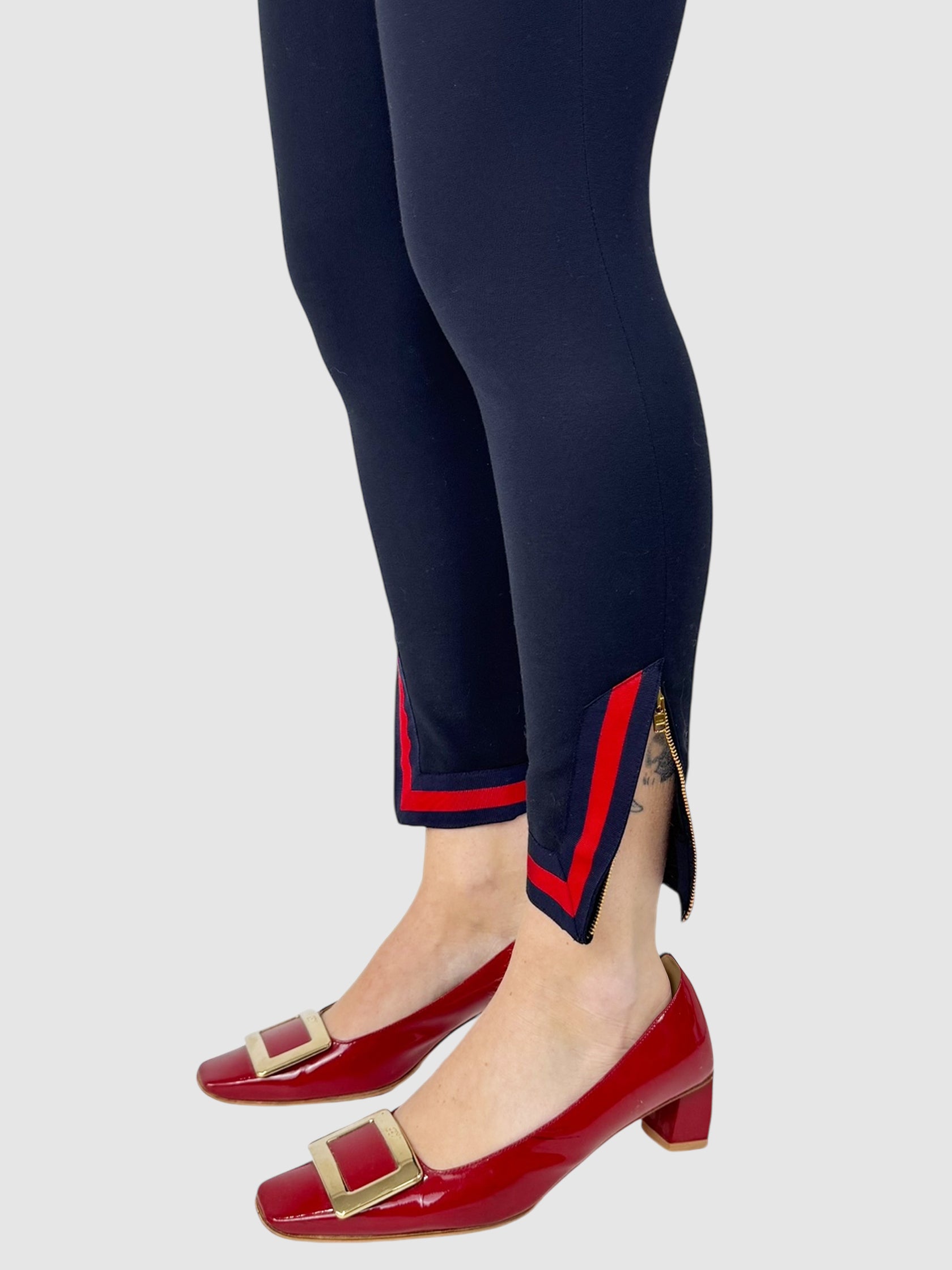 Stripe Cropped Pants