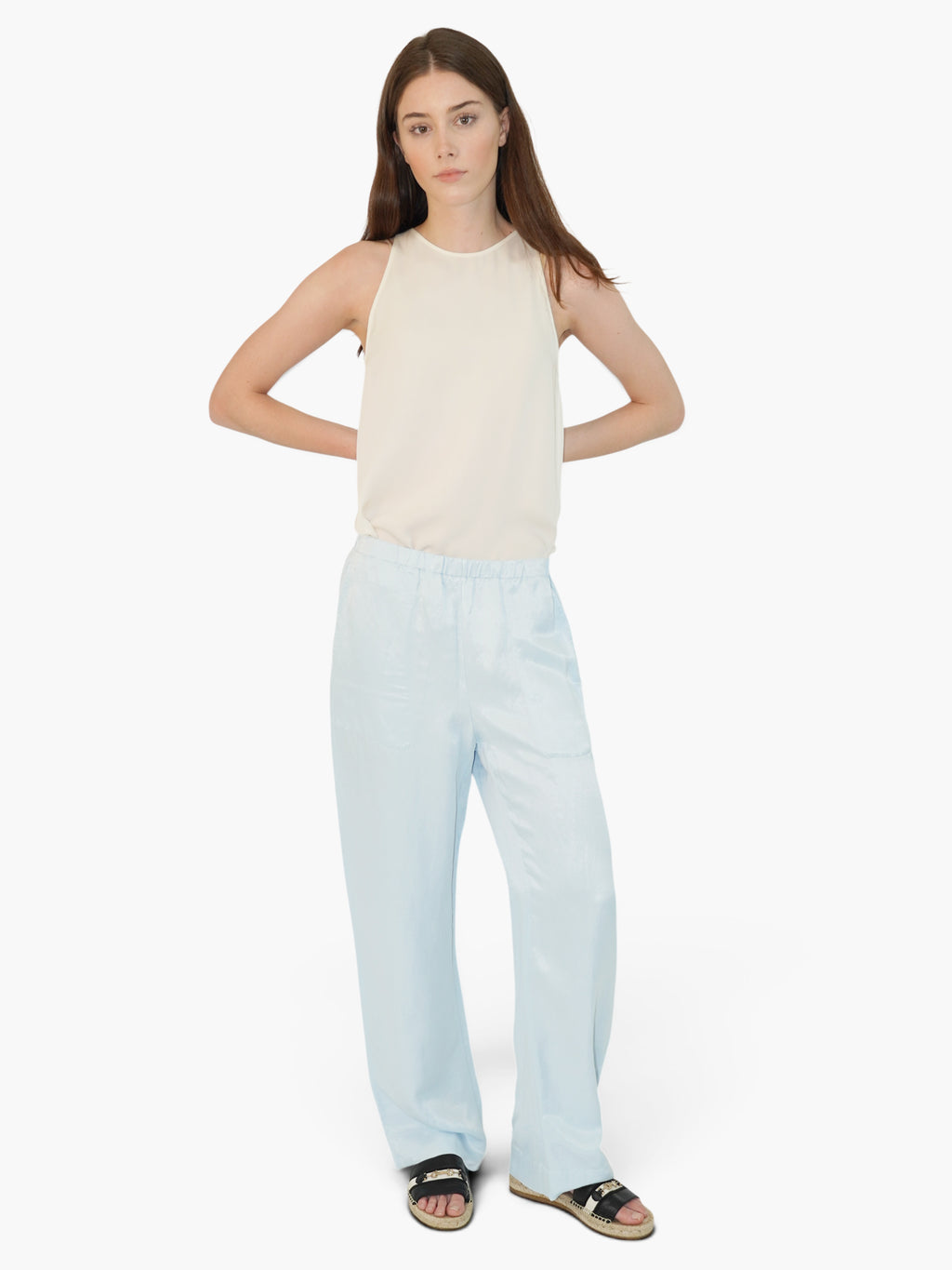 Linen Flowy Pants
