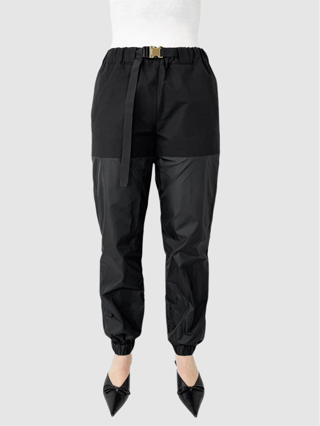 Belted Track Pants