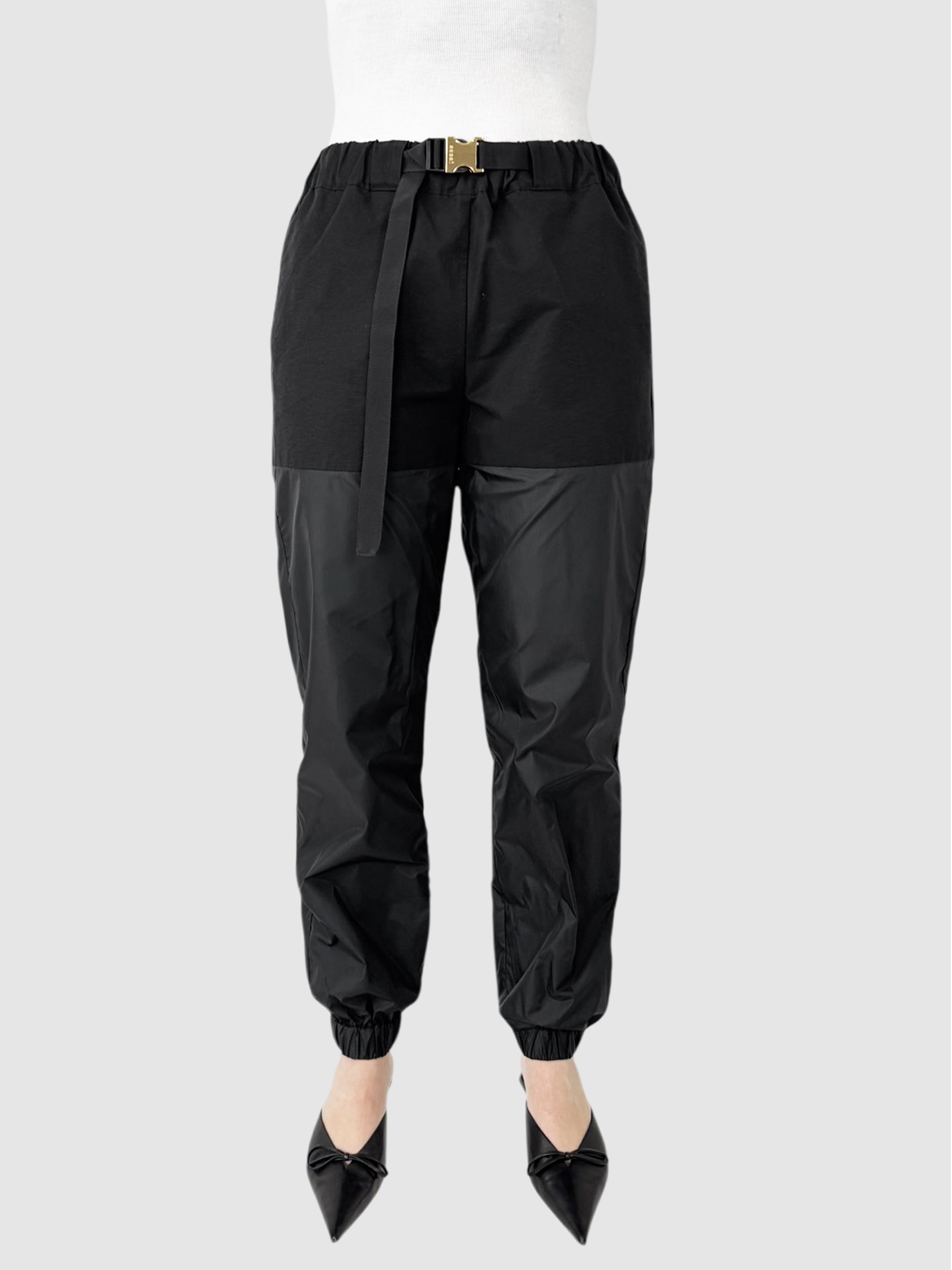 Belted Track Pants